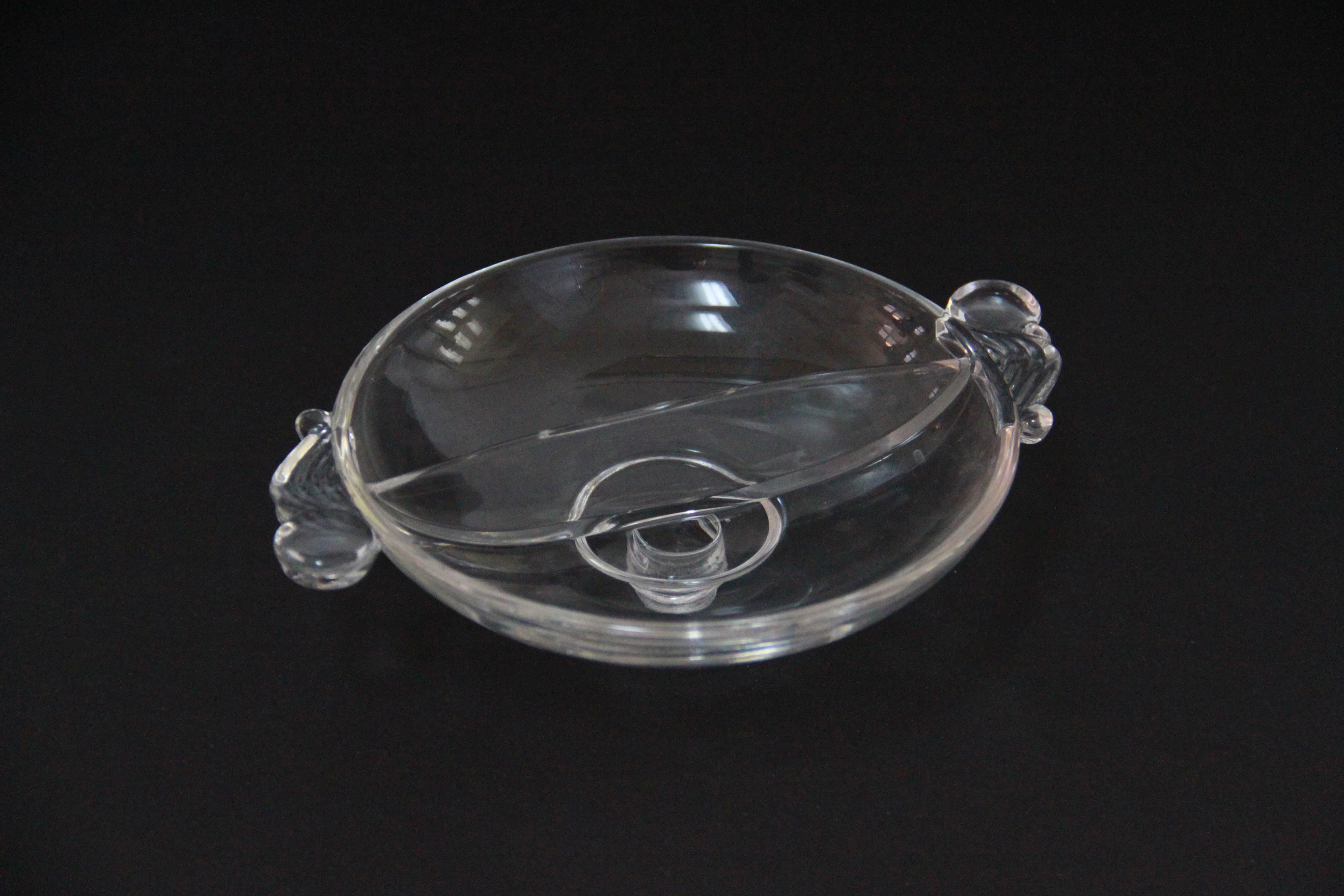 Divided Glass Serving Dishes