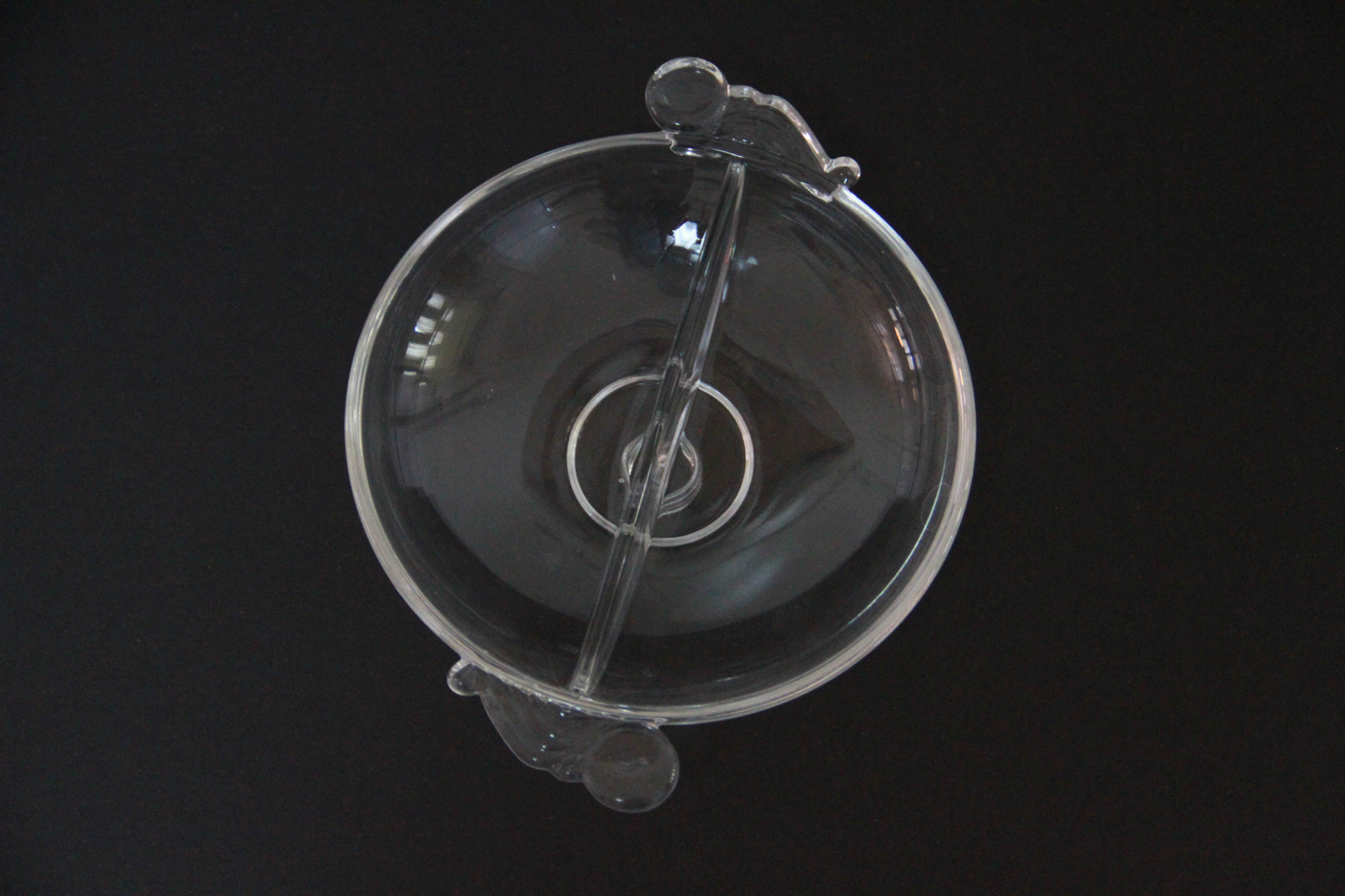 Divided Glass Serving Dishes