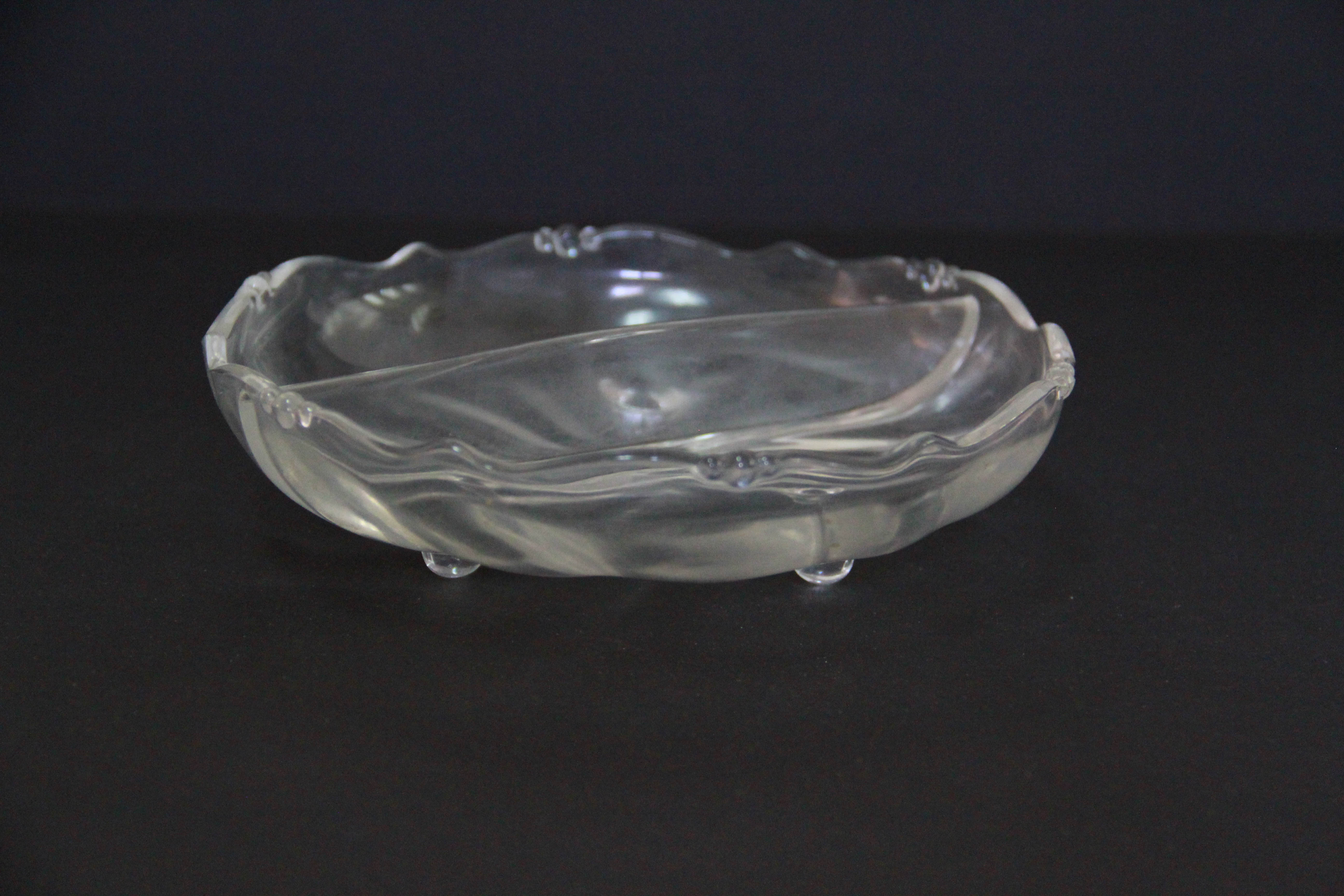 Divided Glass Serving Dishes