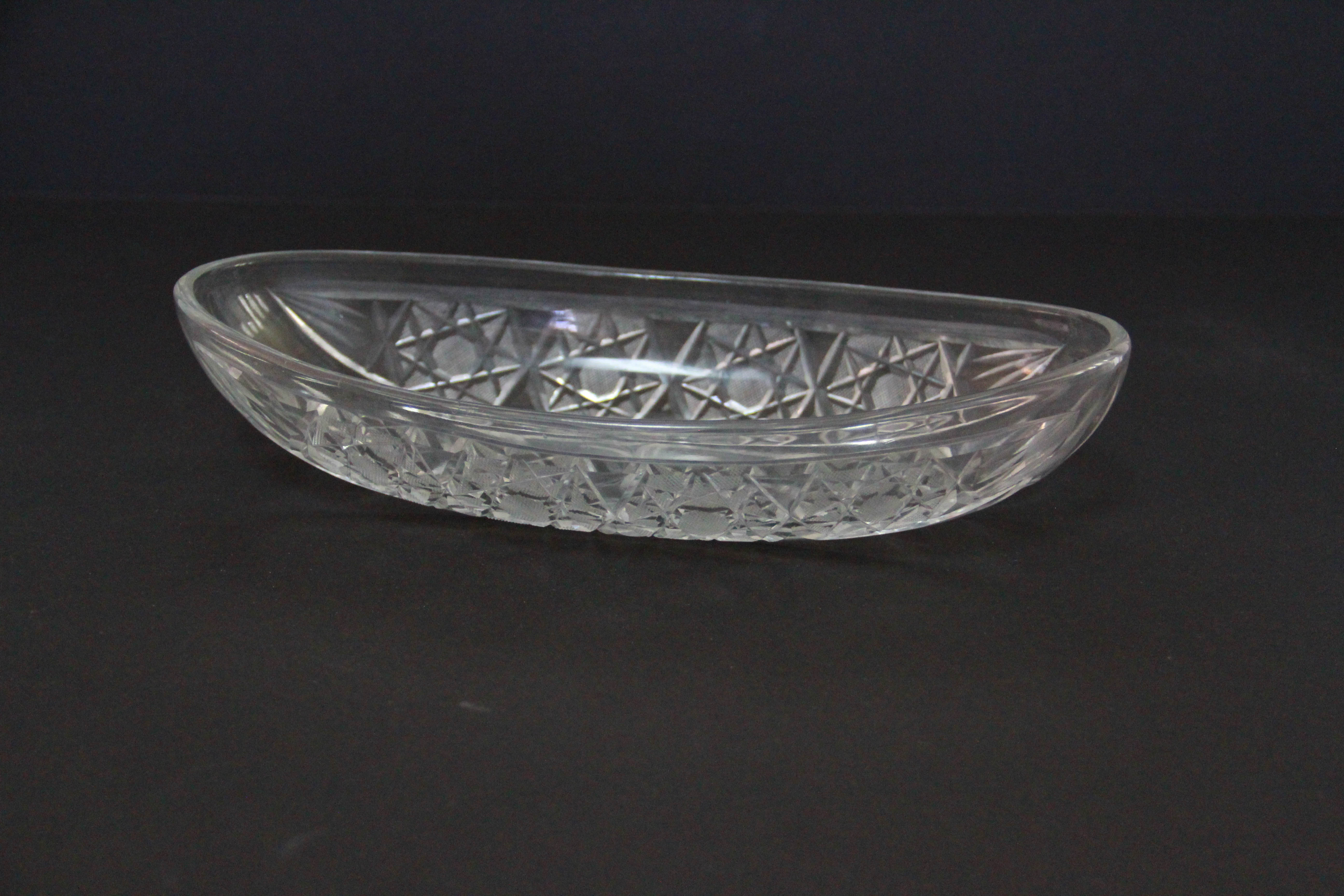 Glass Appetizer Serving Trays and Bowls