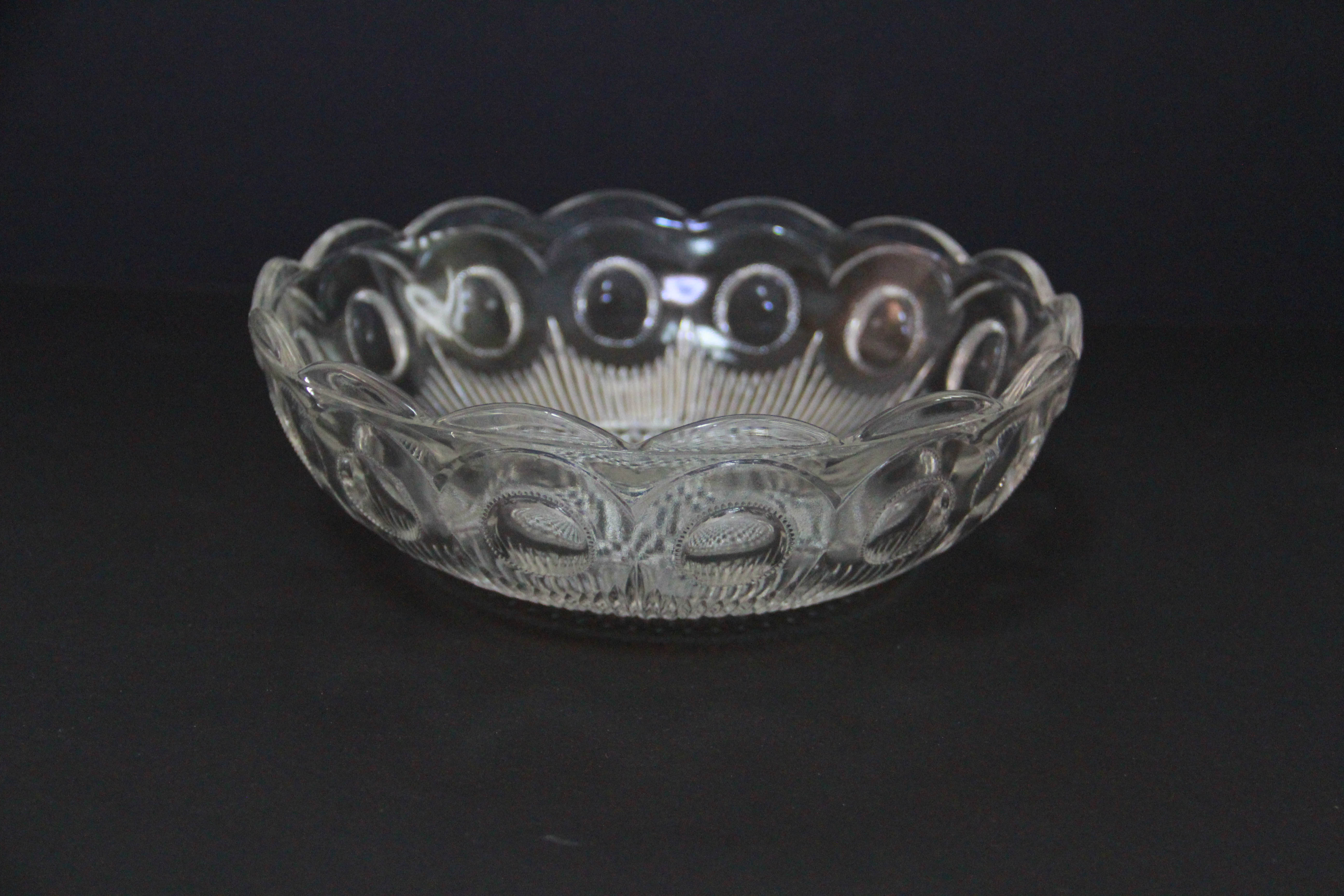 Glass Appetizer Serving Trays and Bowls