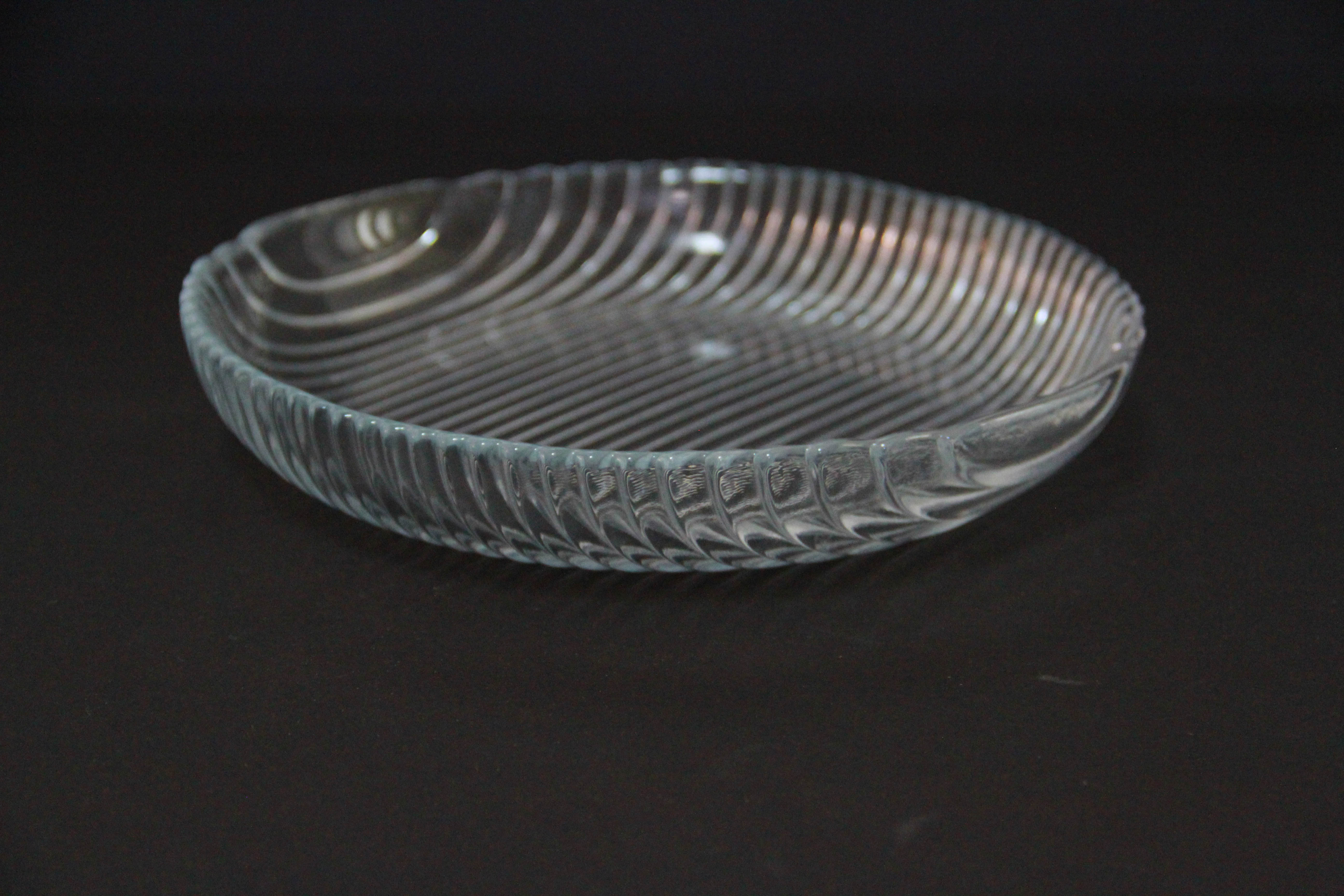 Glass Appetizer Serving Trays and Bowls