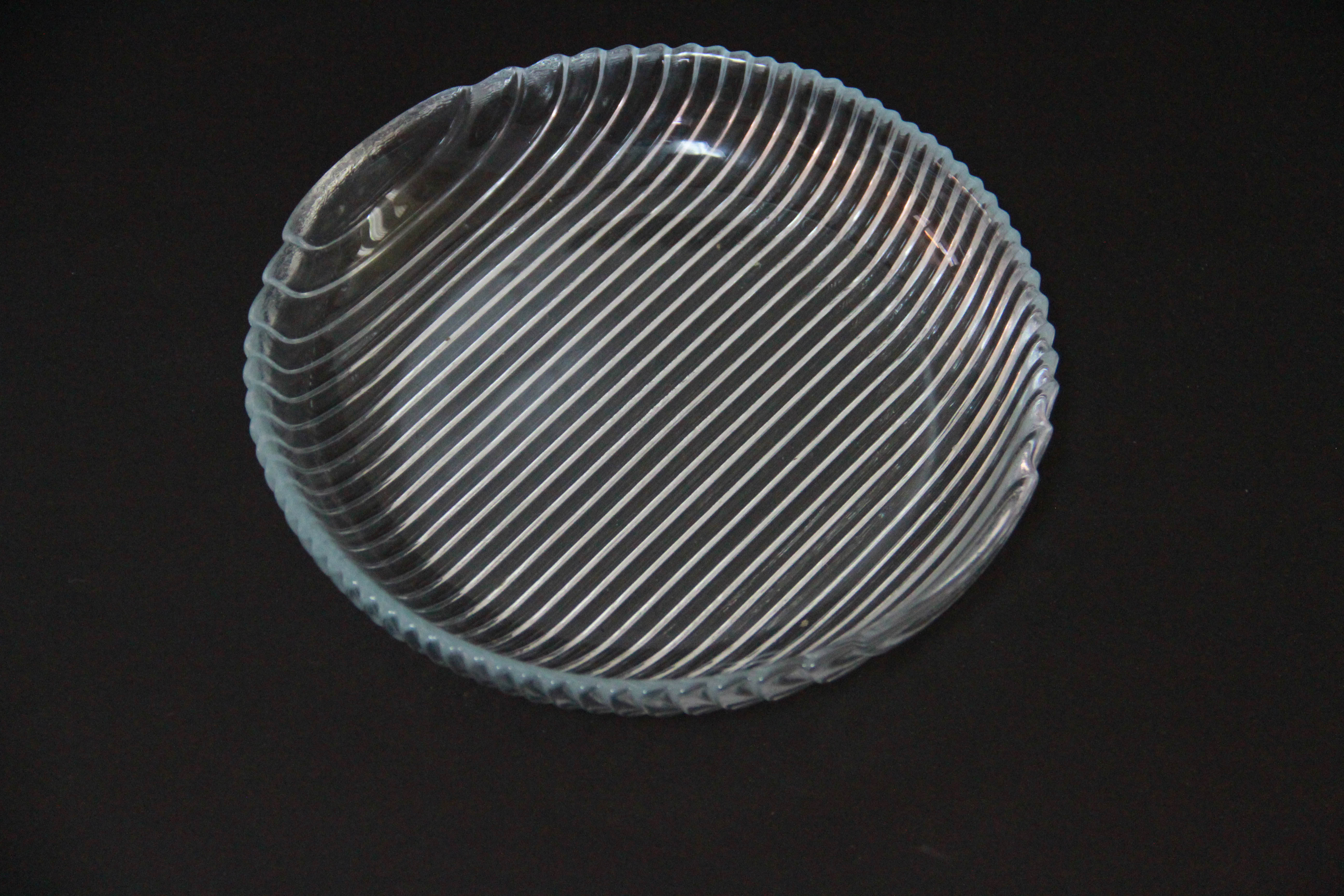 Glass Appetizer Serving Trays and Bowls