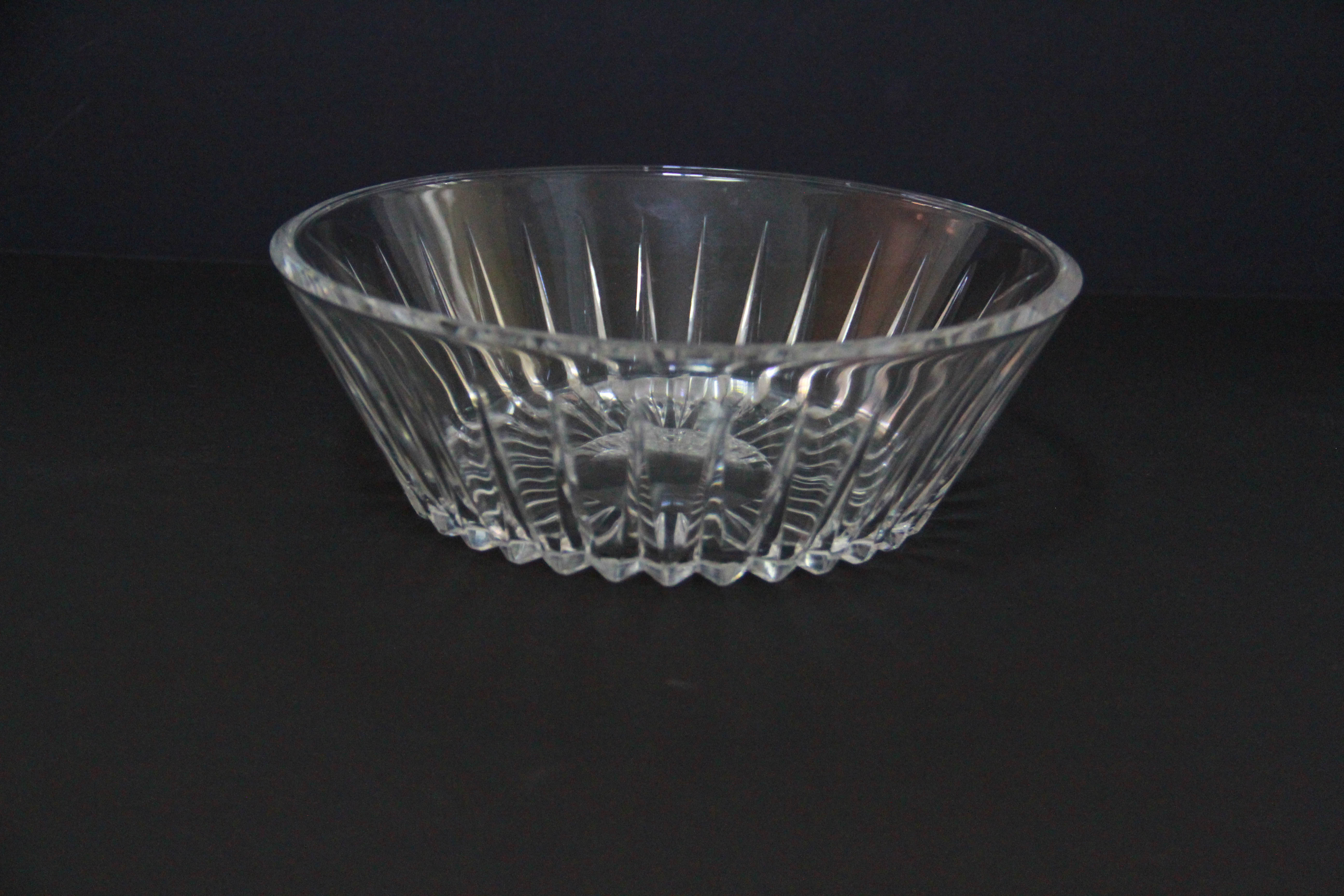 Orrefors and Val St. Lambert Crystal Bowls