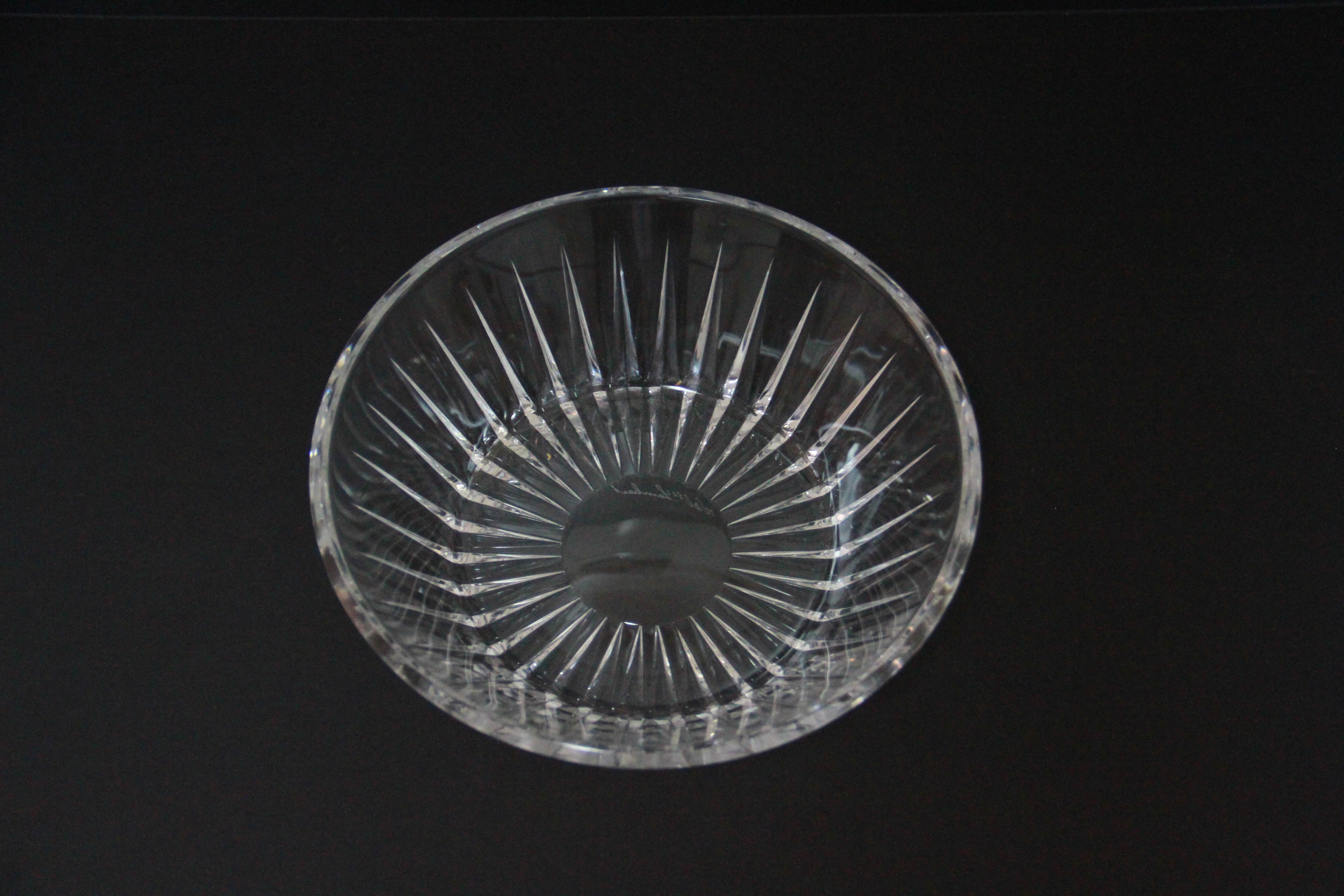 Orrefors and Val St. Lambert Crystal Bowls