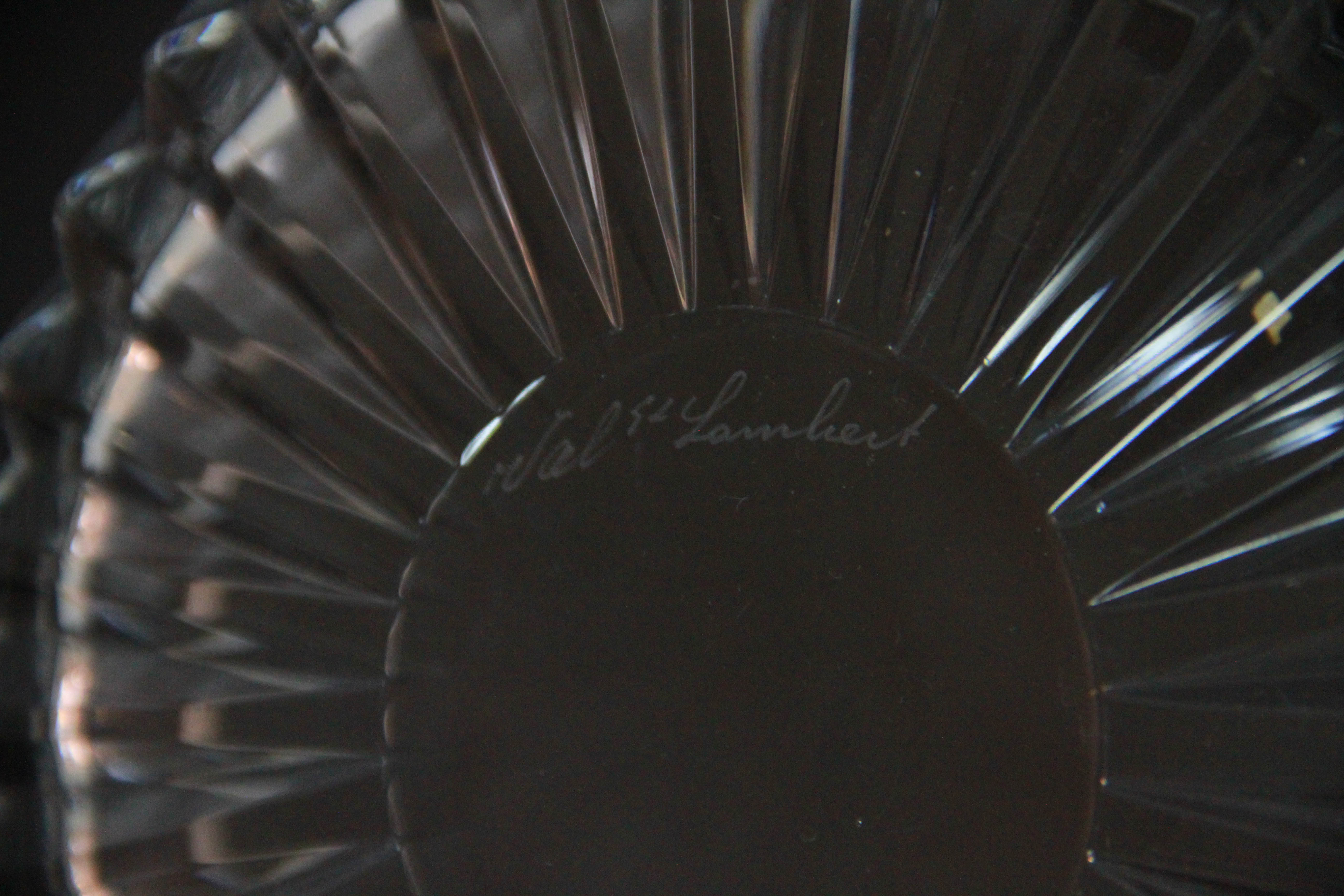 Orrefors and Val St. Lambert Crystal Bowls