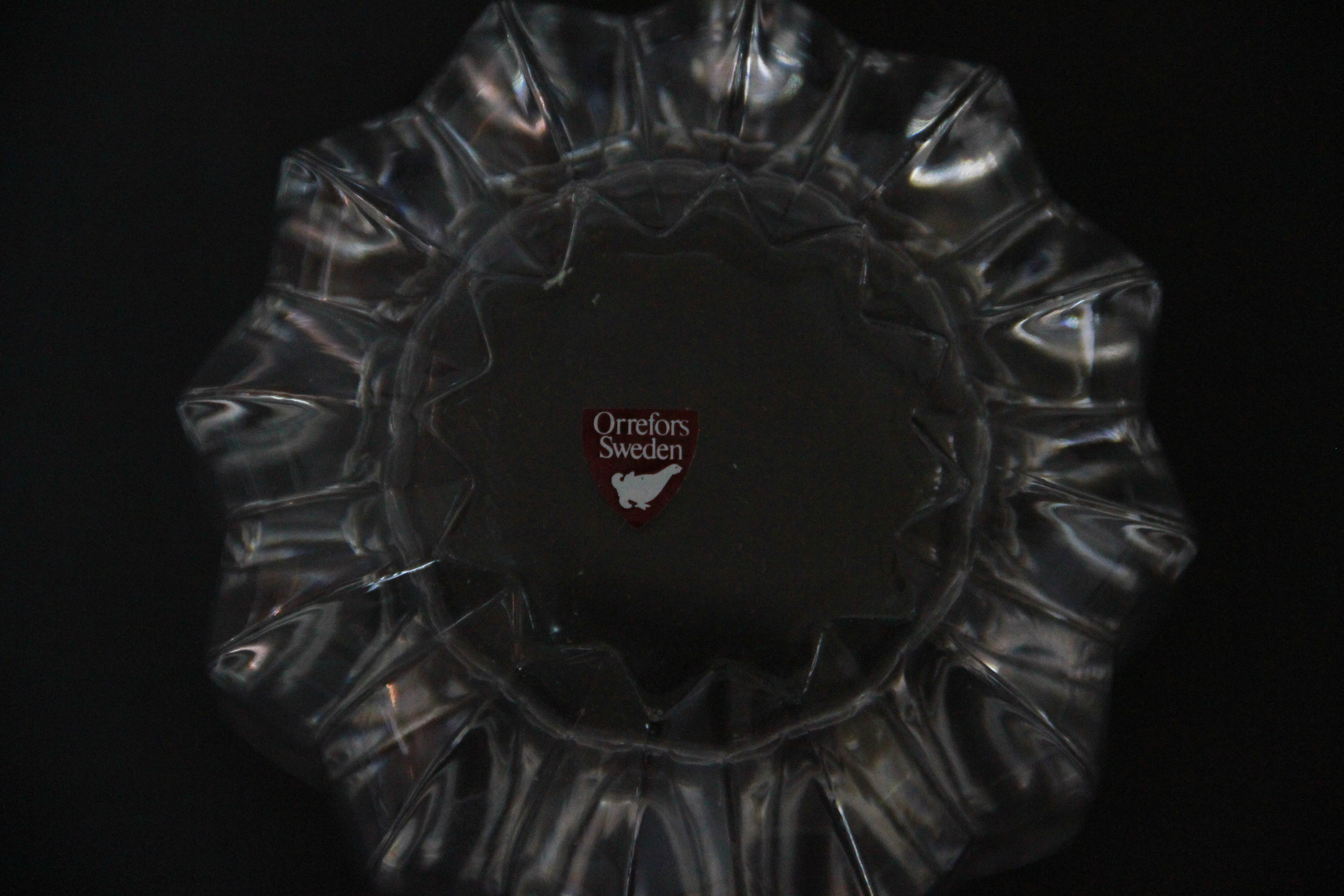 Orrefors and Val St. Lambert Crystal Bowls