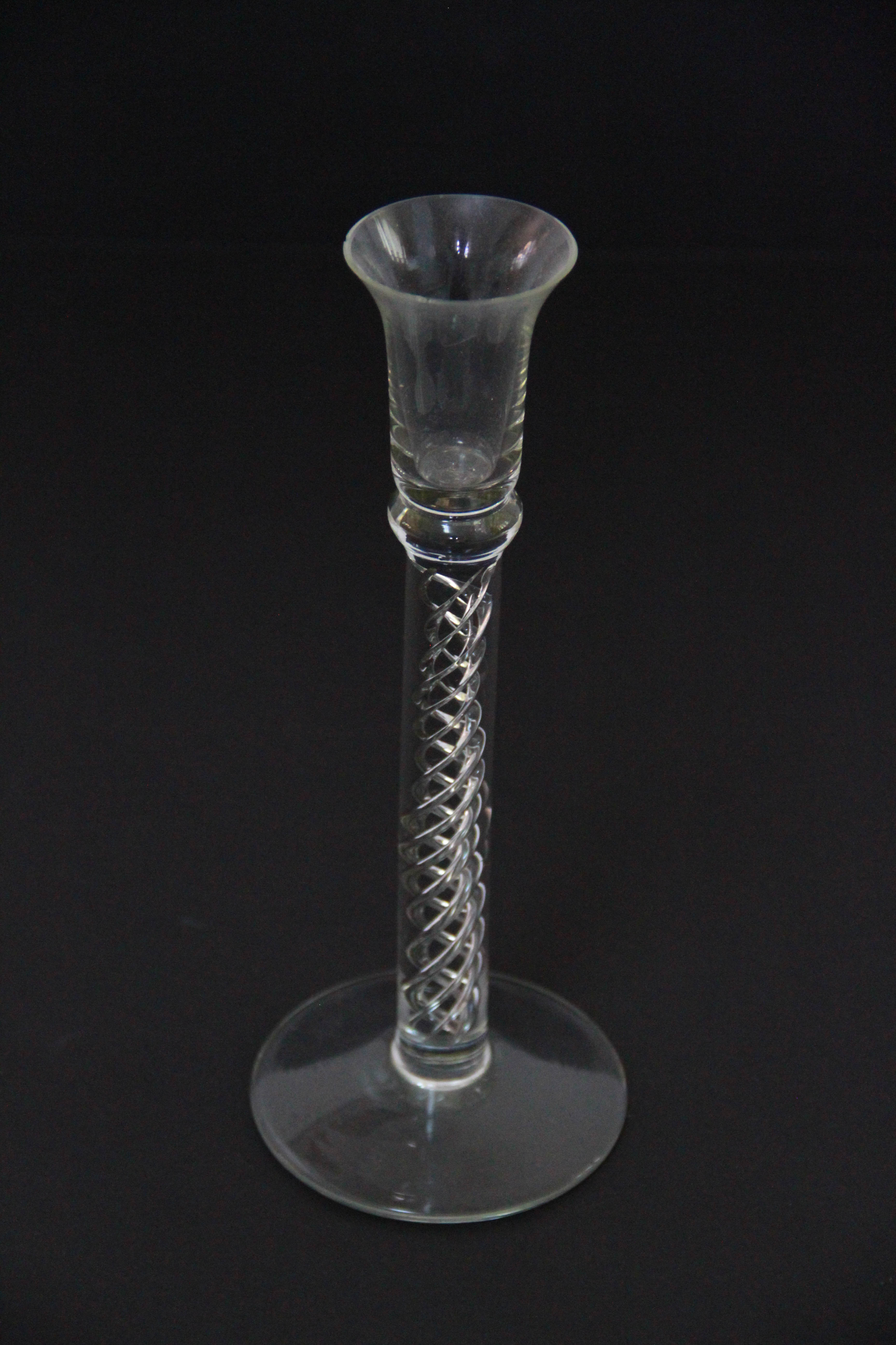 Crystal Decanter, Jar, Bell and Candlestick