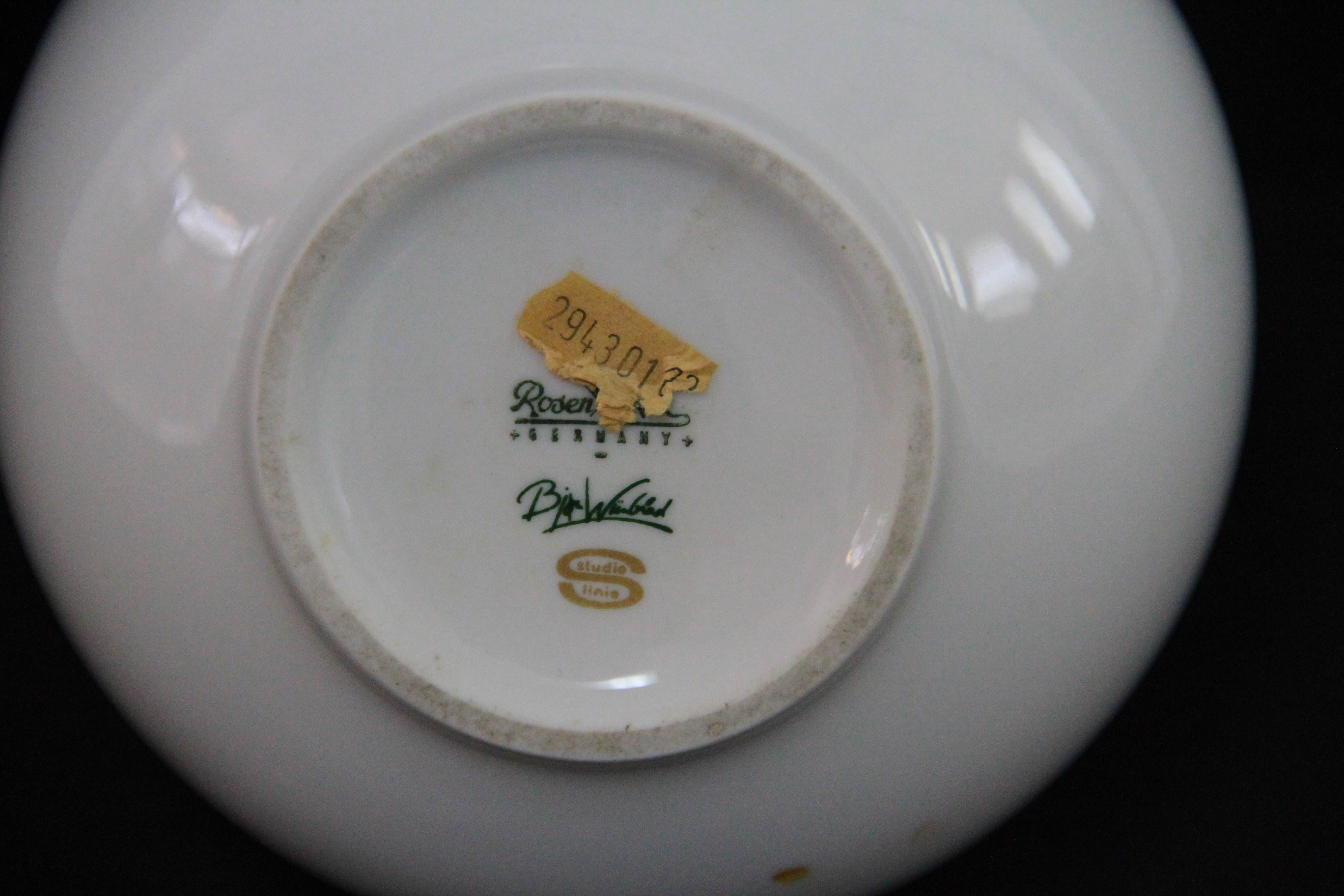 Rosenthal Germany Romanz Studio Line Bjorn Wiinblad Vase and More