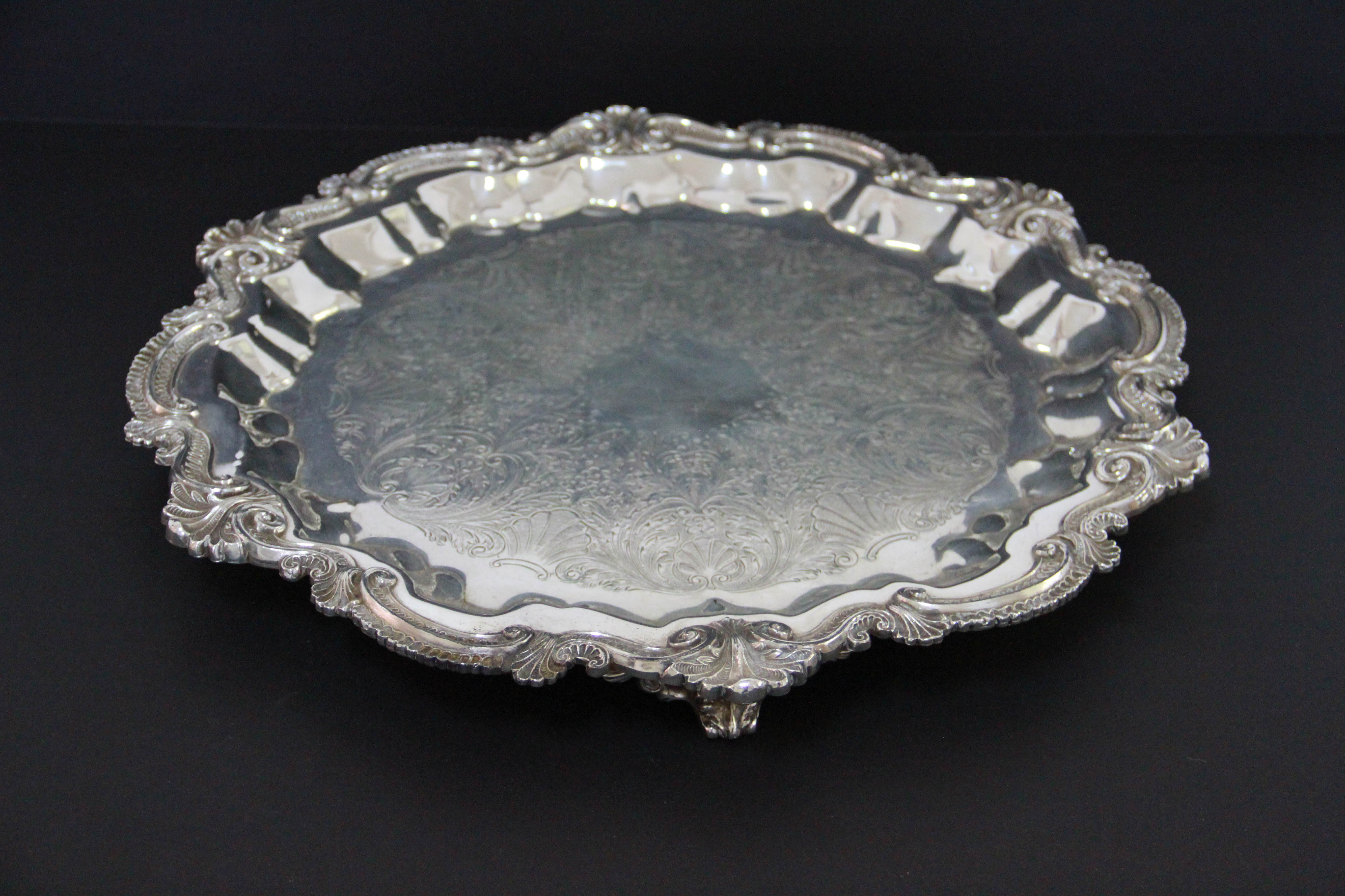 Silver Plate Serving Pieces Featuring Sheridan Silver Co.