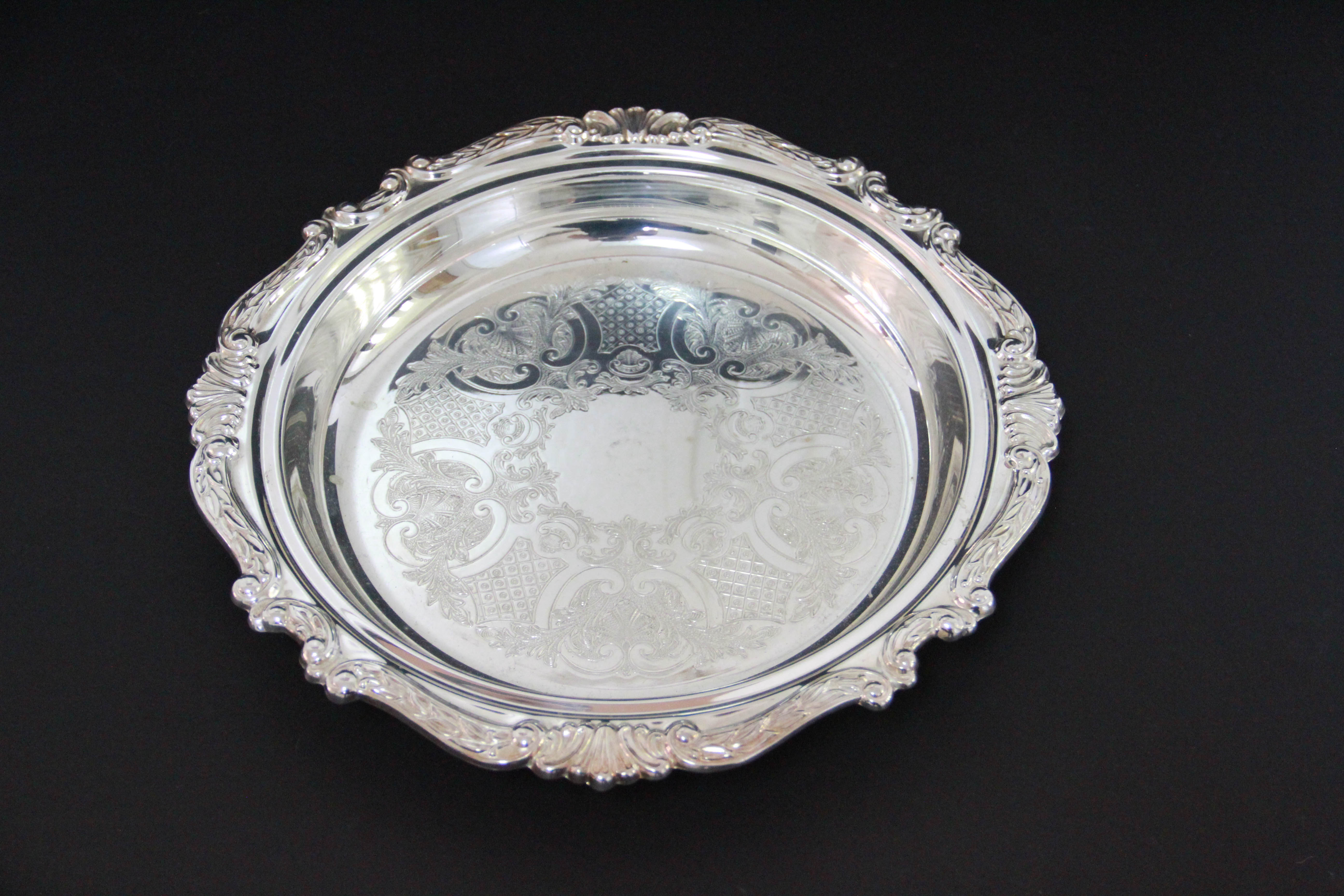 Silver Plate Serving Pieces Featuring Sheridan Silver Co.