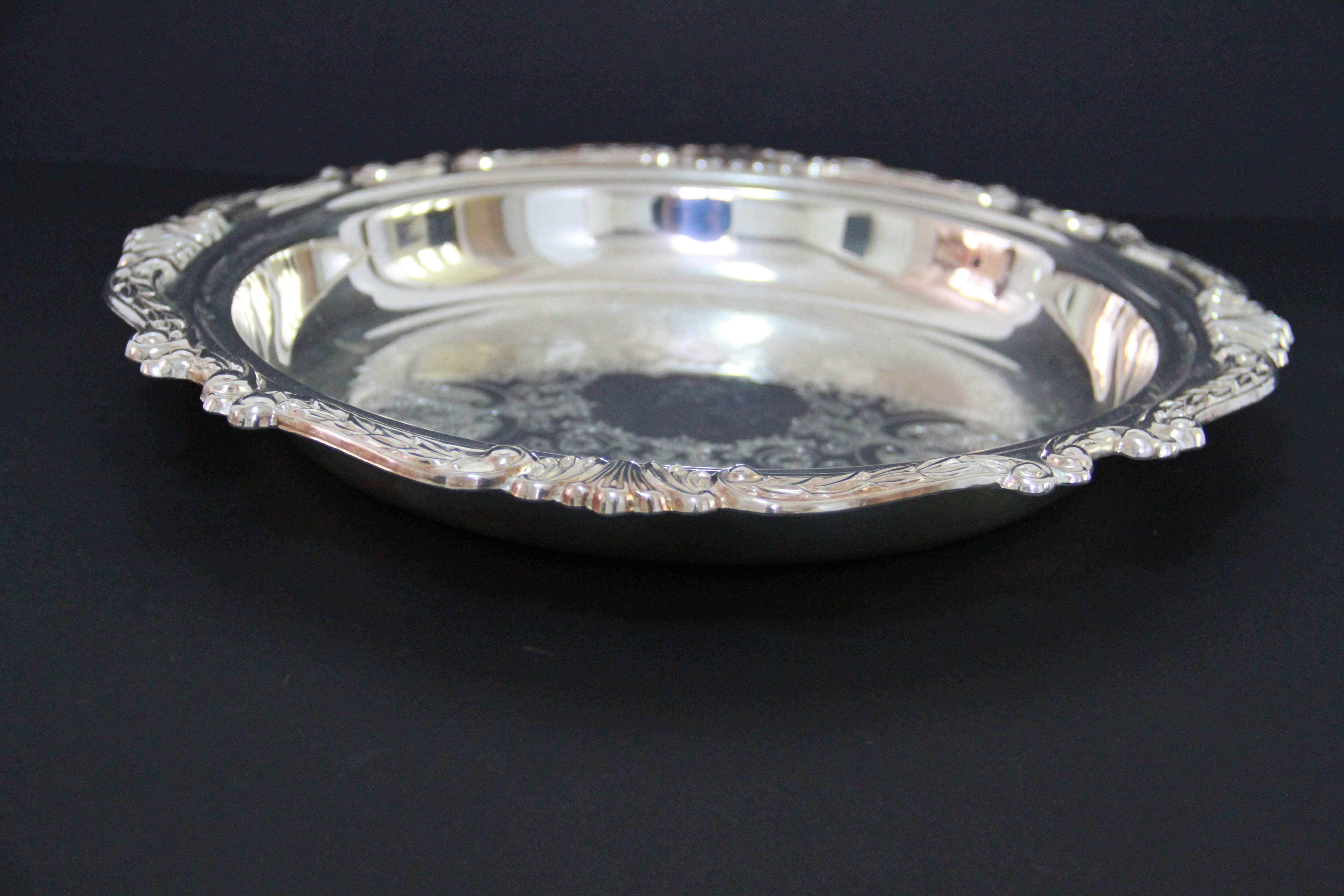 Silver Plate Serving Pieces Featuring Sheridan Silver Co.