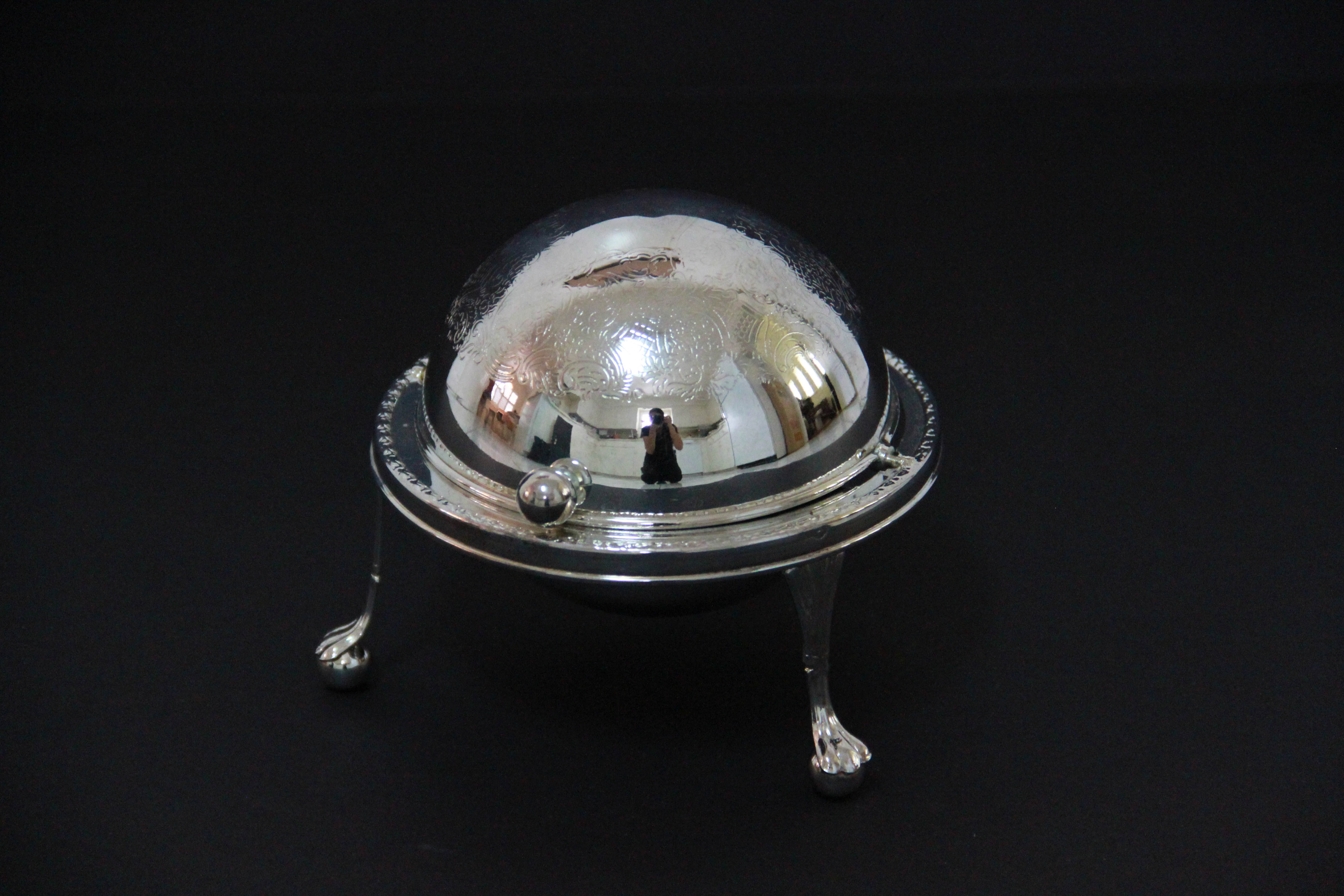 Silver Plate Serving Pieces Featuring Sheridan Silver Co.