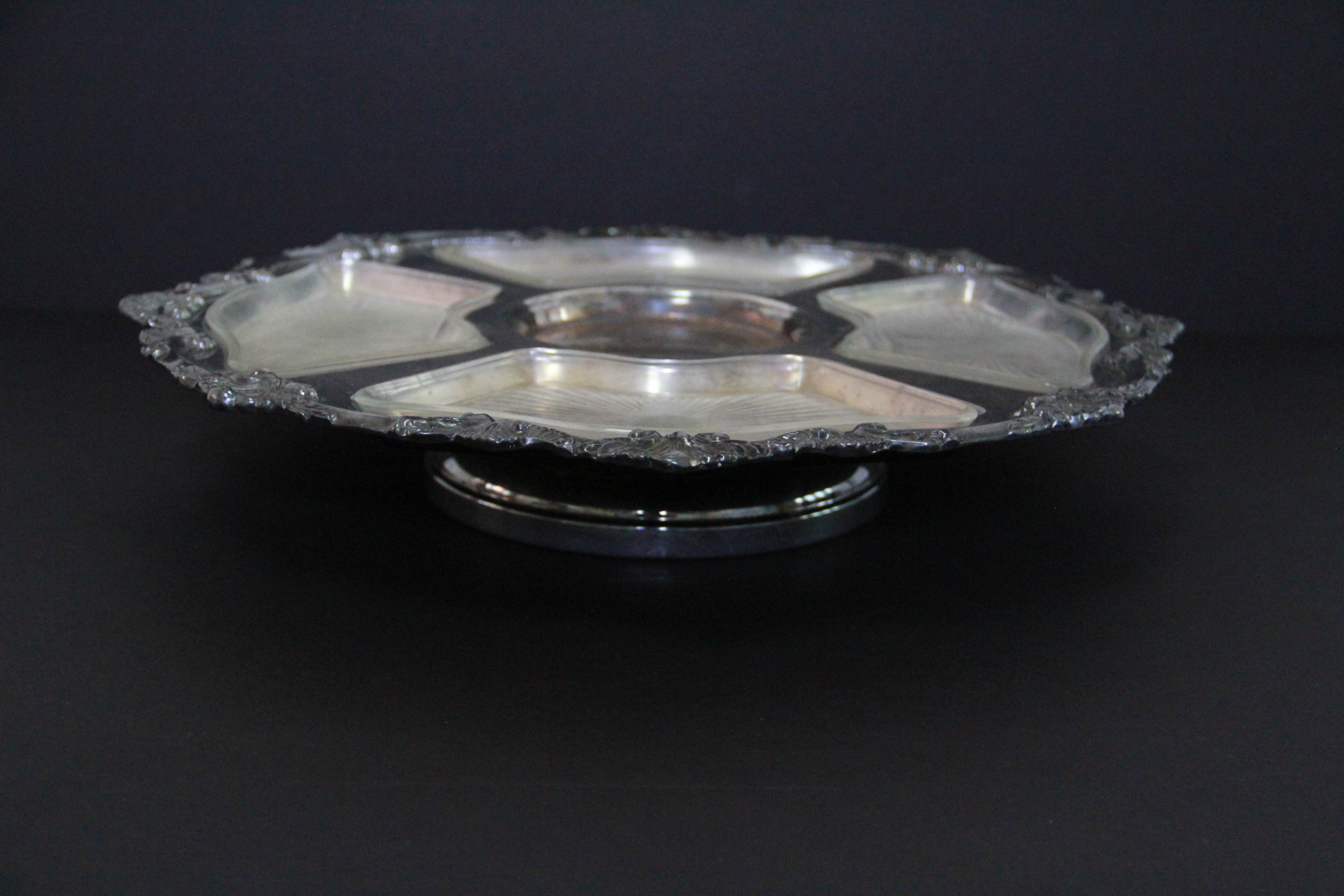 Silver Plate Serving Pieces Featuring Sheffield Silver Co.