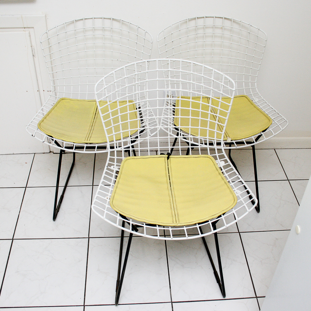 Mid Century Modern Side Chairs by Harry Bertoia for Knoll