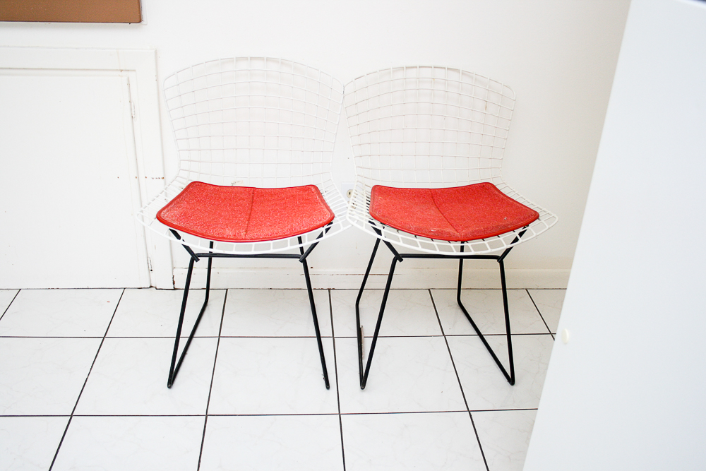 Mid Century Modern Side Chairs by Harry Bertoia for Knoll