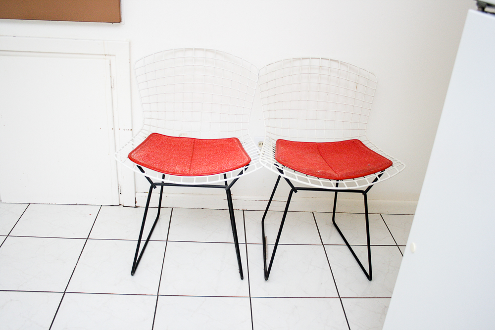 Mid Century Modern Side Chairs by Harry Bertoia for Knoll
