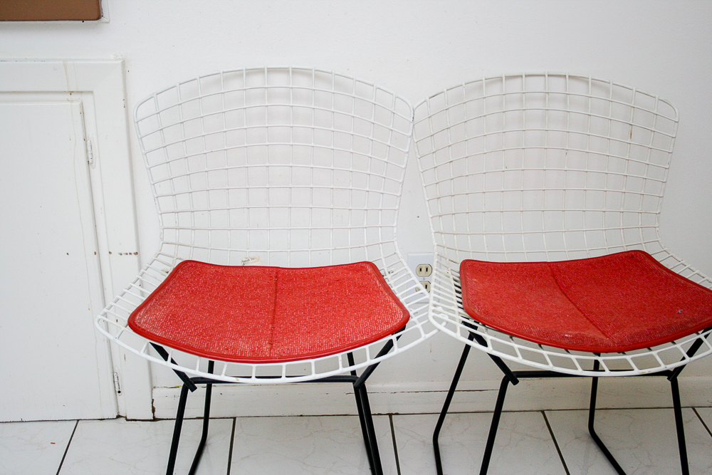 Mid Century Modern Side Chairs by Harry Bertoia for Knoll