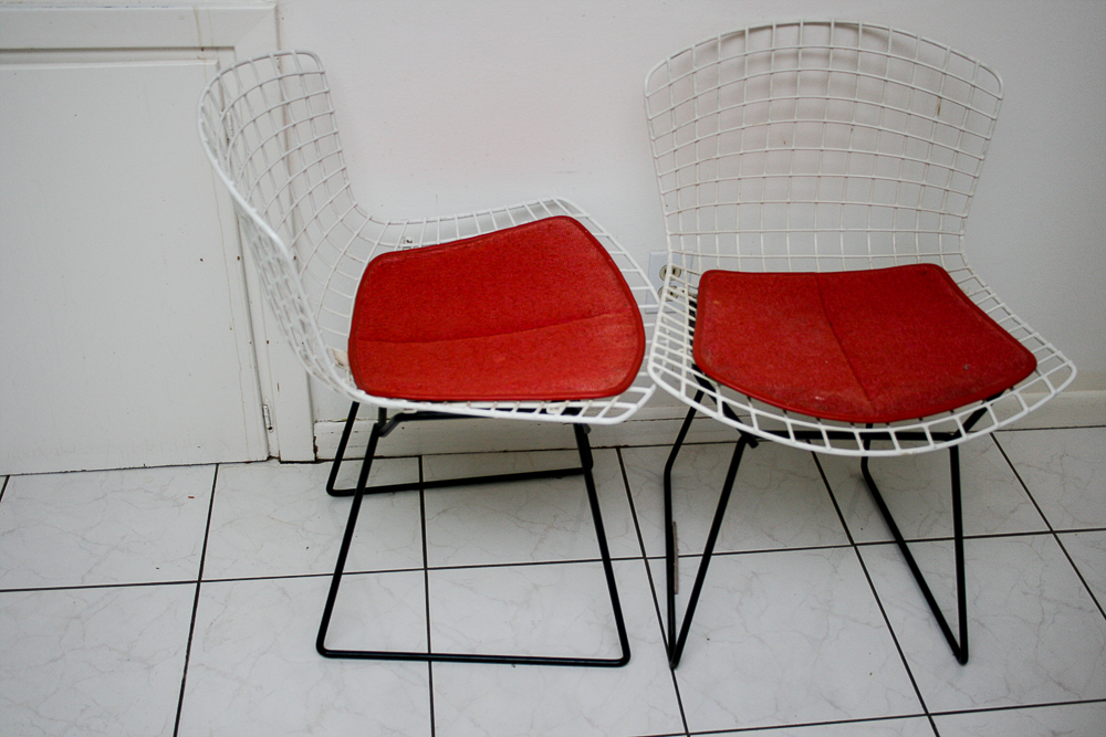 Mid Century Modern Side Chairs by Harry Bertoia for Knoll