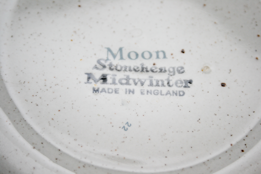 Vintage Stonehenge "Moon" Stoneware by Midwinter