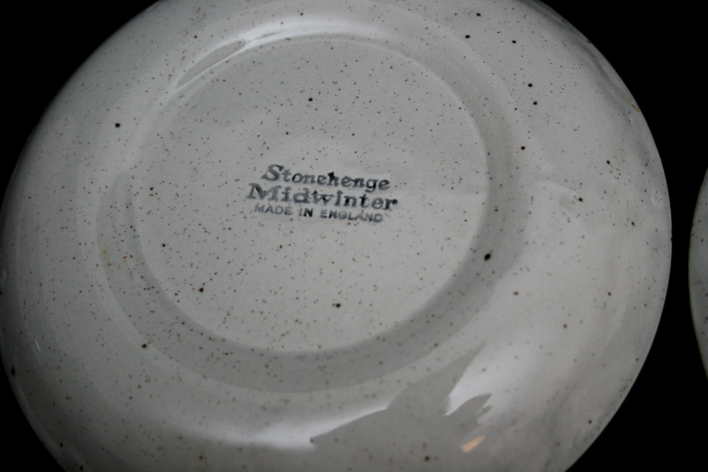 Vintage Stonehenge "Moon" Stoneware by Midwinter