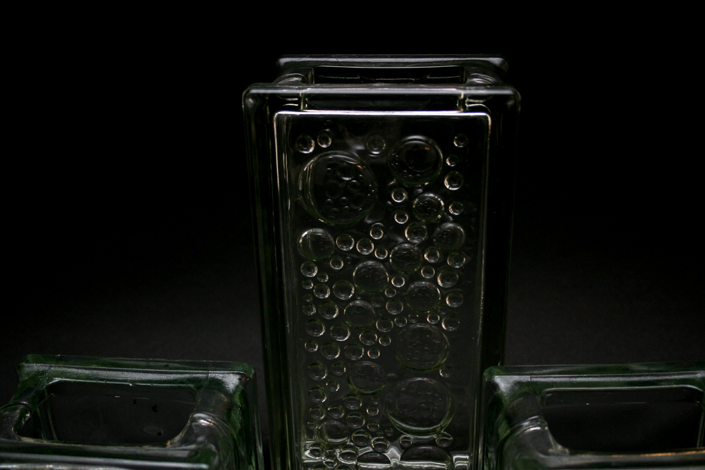 Glass Block Vases