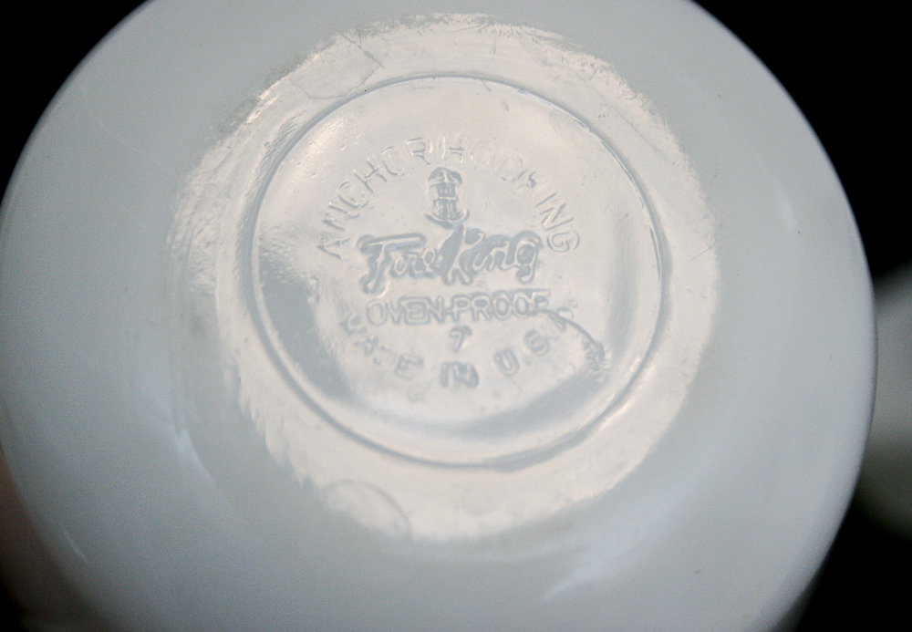 Vintage Milk Glass Inlcuding Fire King and Glasbake