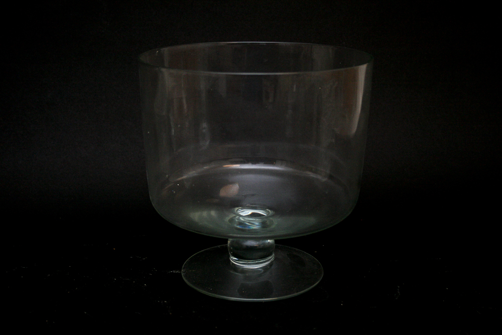 Vintage Glass Serving Pieces Featuring L.G. Wright Glass Company