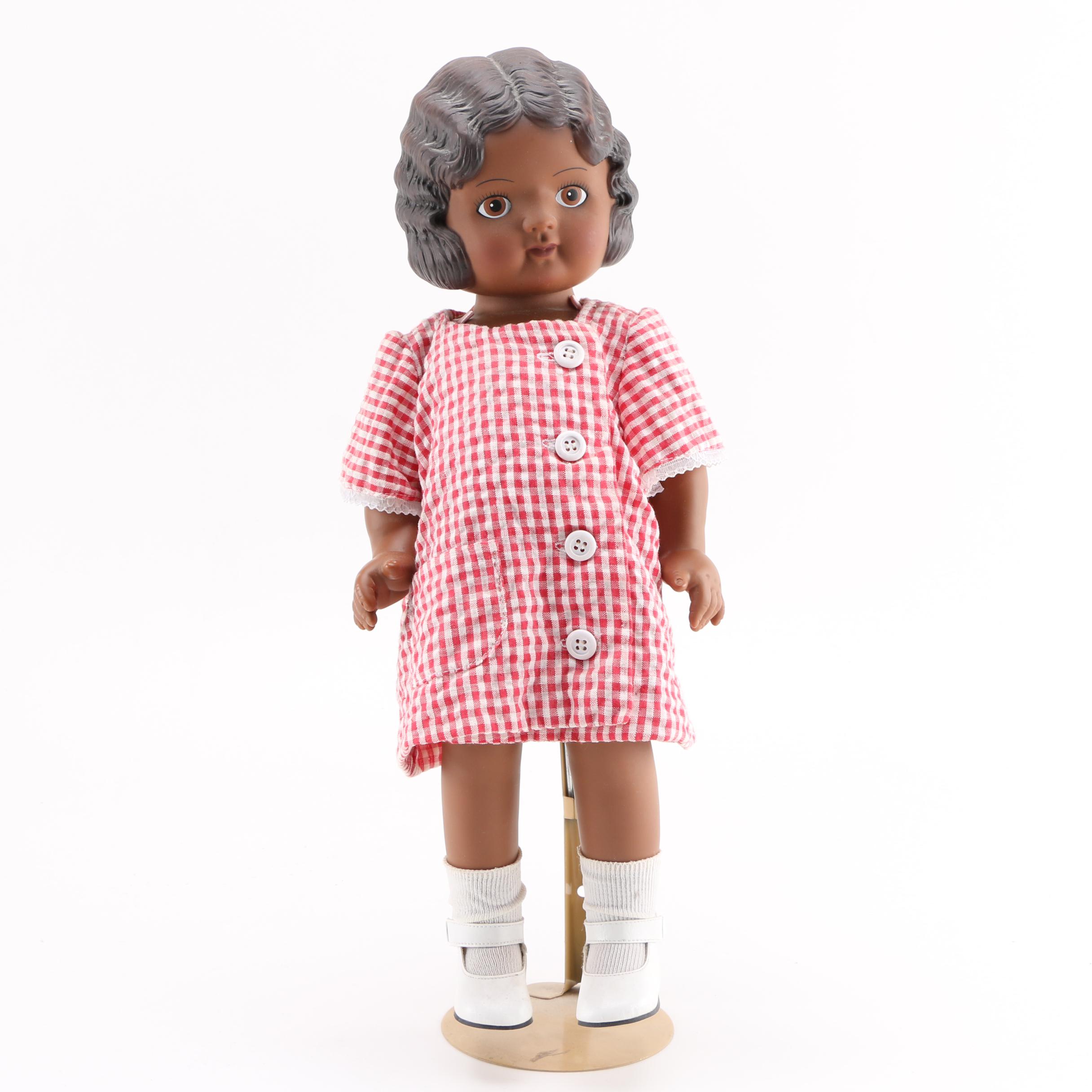 Vintage Style African American "Pansy" Doll