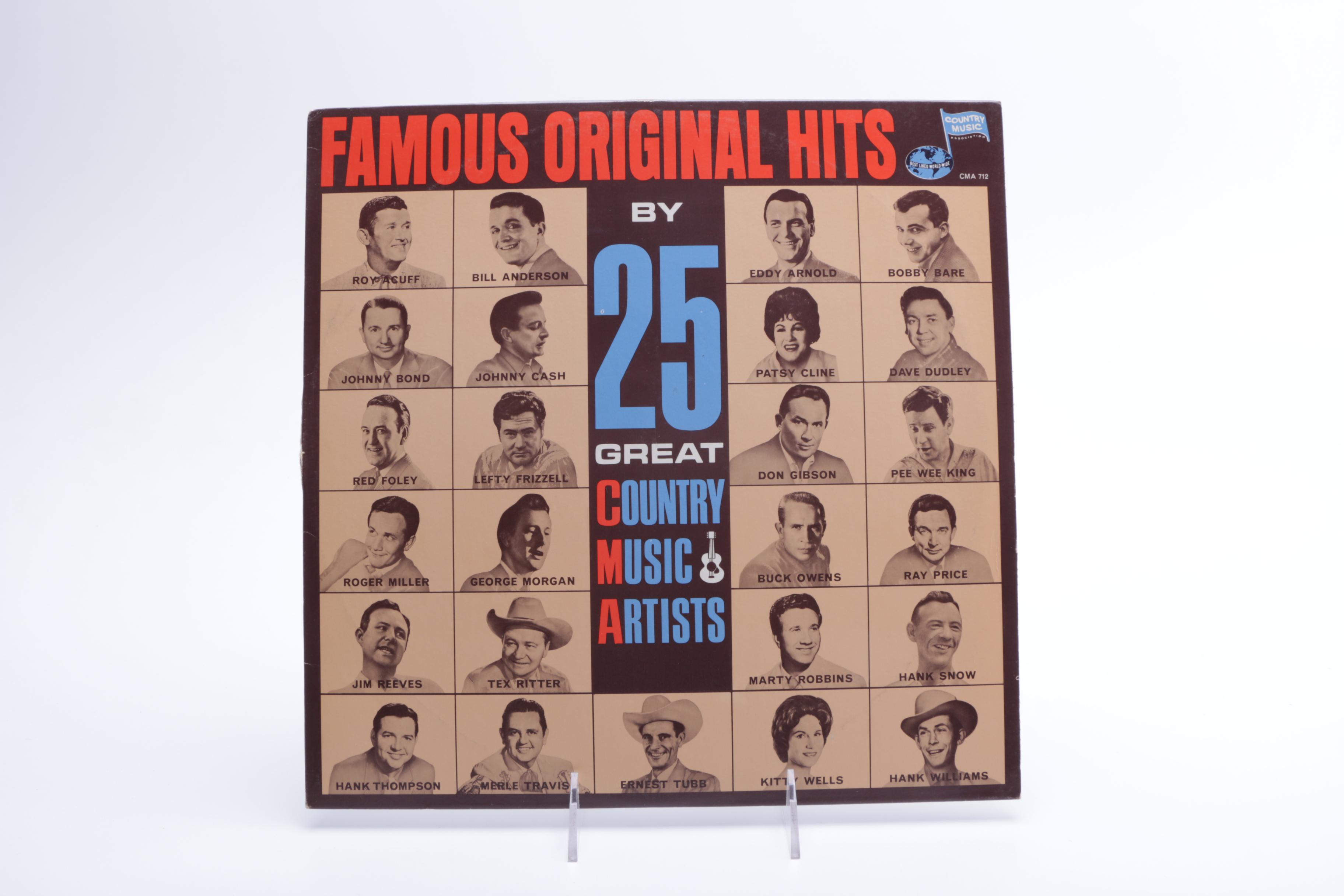 Johnny Cash, Willie Nelson and Other Country LPs