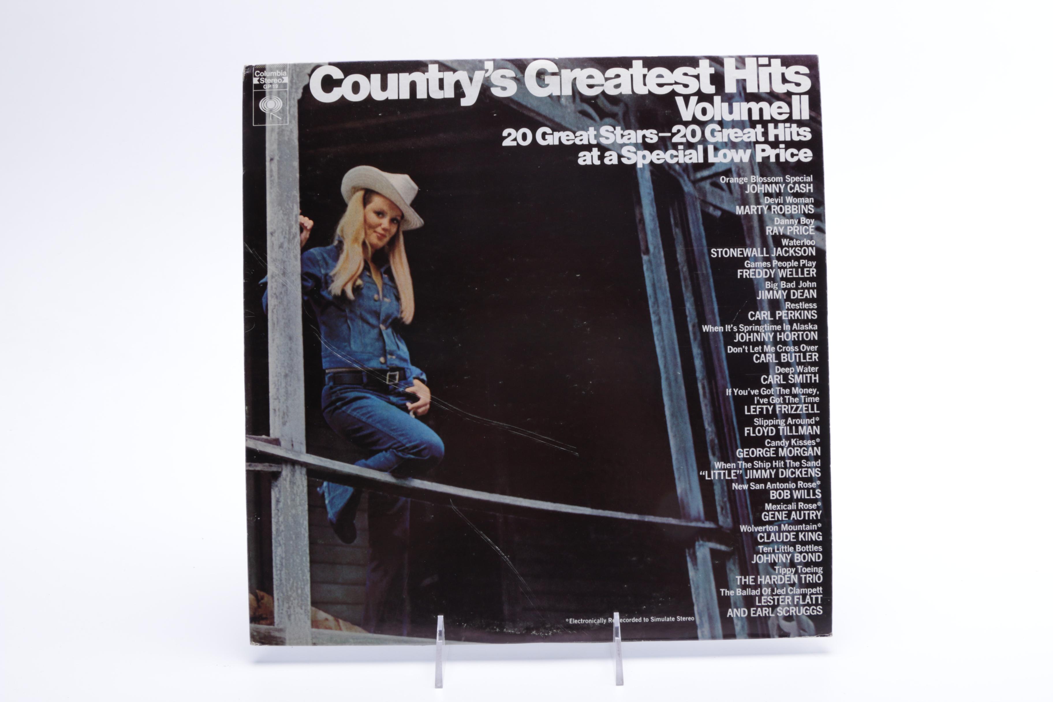 Johnny Cash, Willie Nelson and Other Country LPs