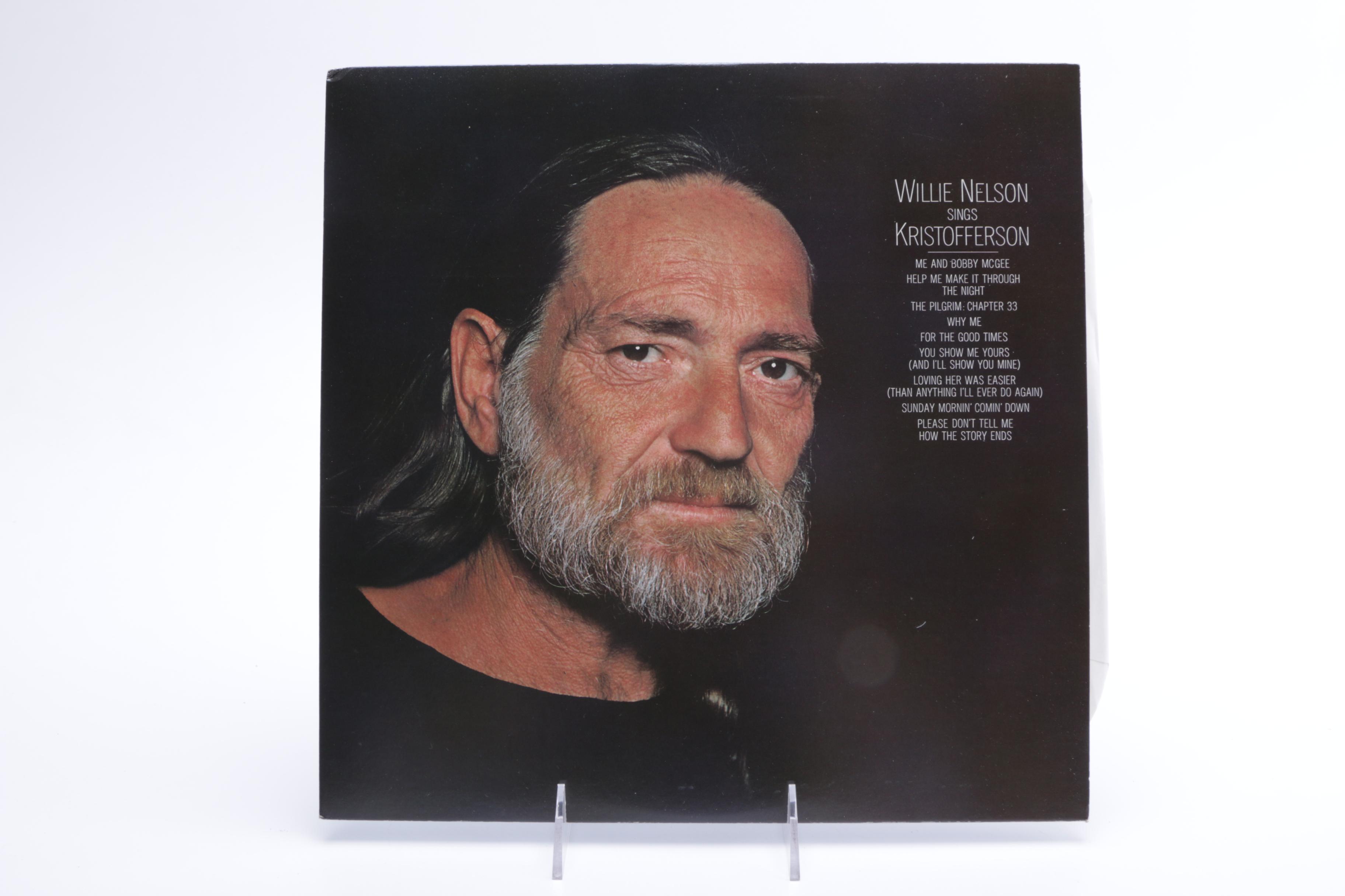 Johnny Cash, Willie Nelson and Other Country LPs