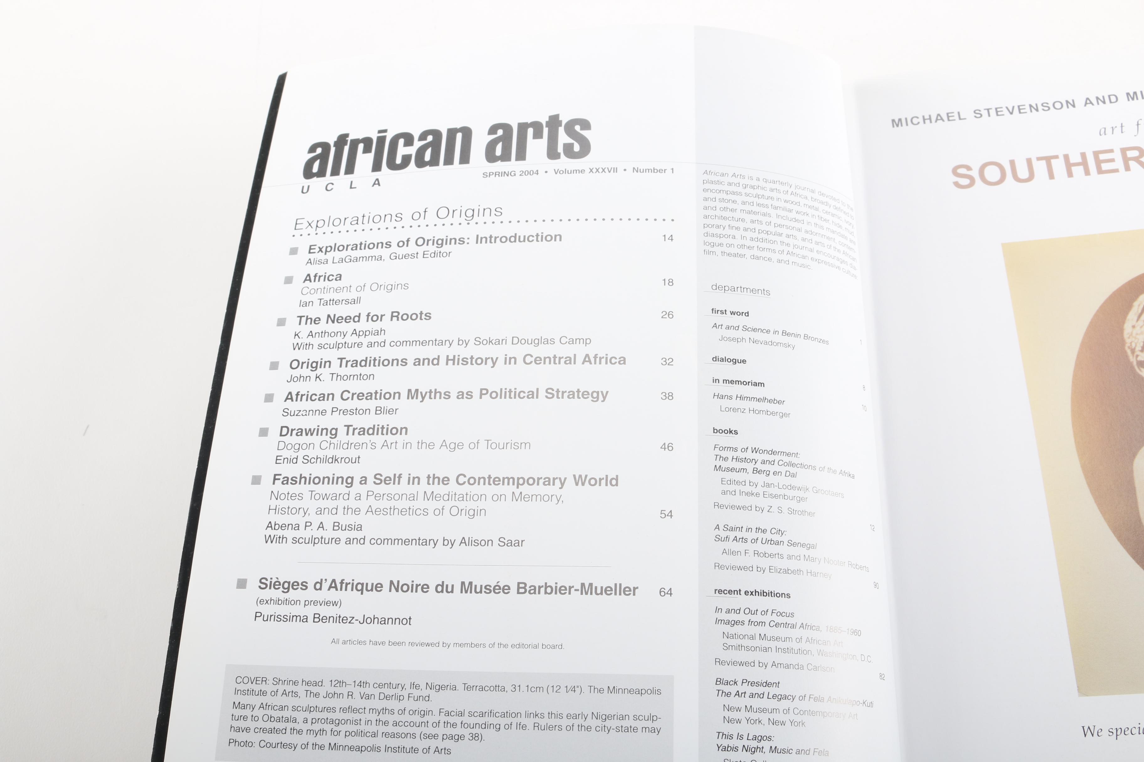 African Art Magazines and Book
