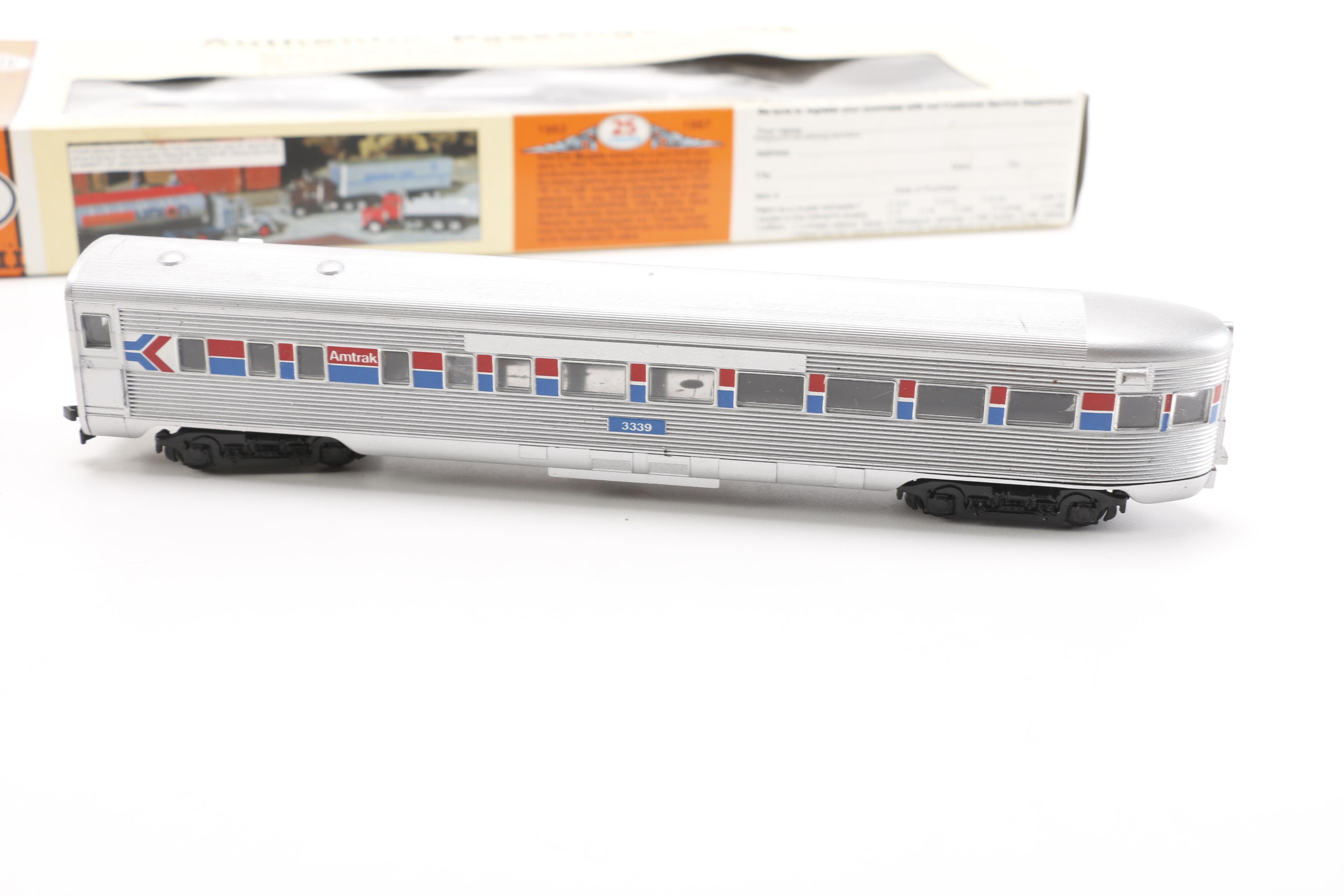 Vintage Con-Cor HO Scale Amtrak Superliner Passenger Cars