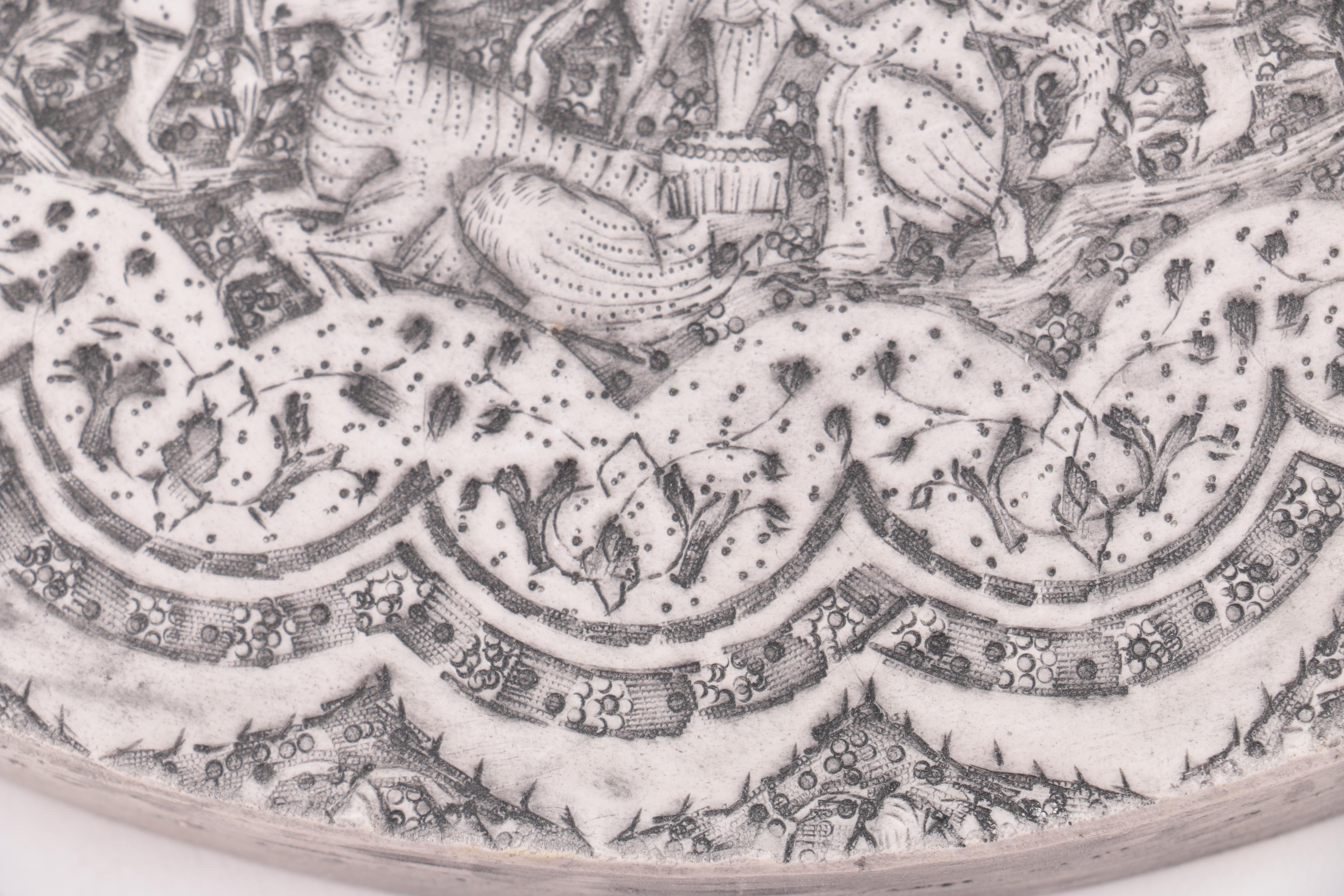 Decorative Round Plaster Persian Reproduction