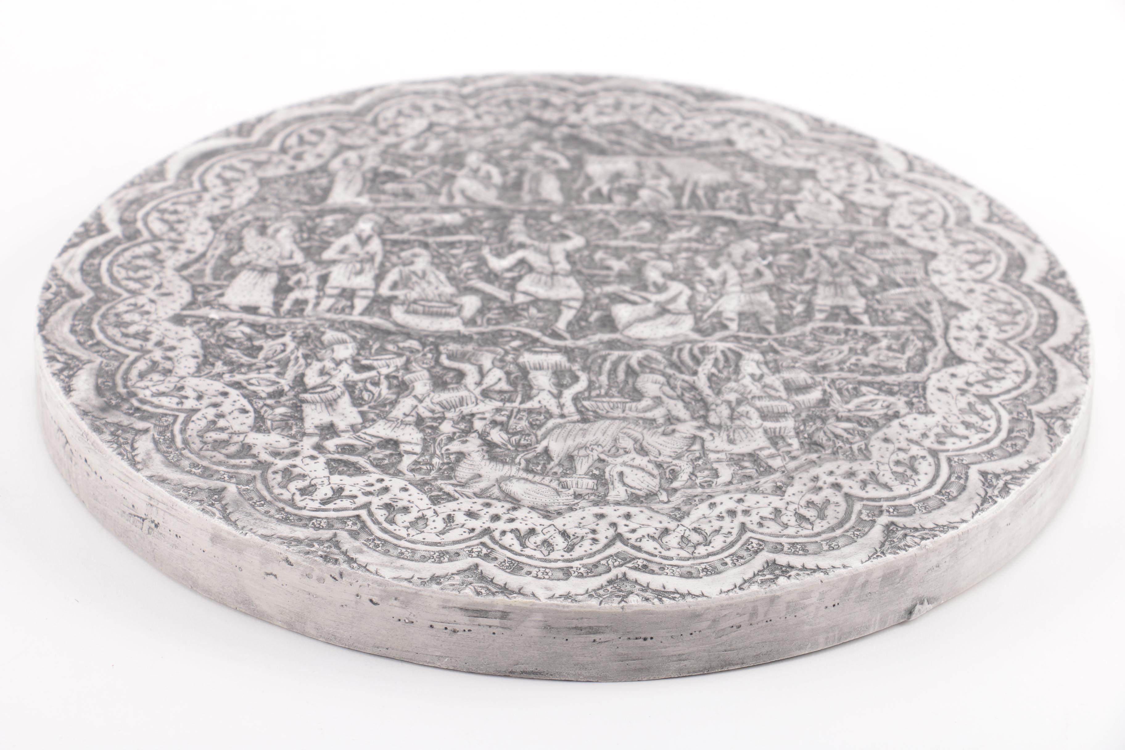 Decorative Round Plaster Persian Reproduction