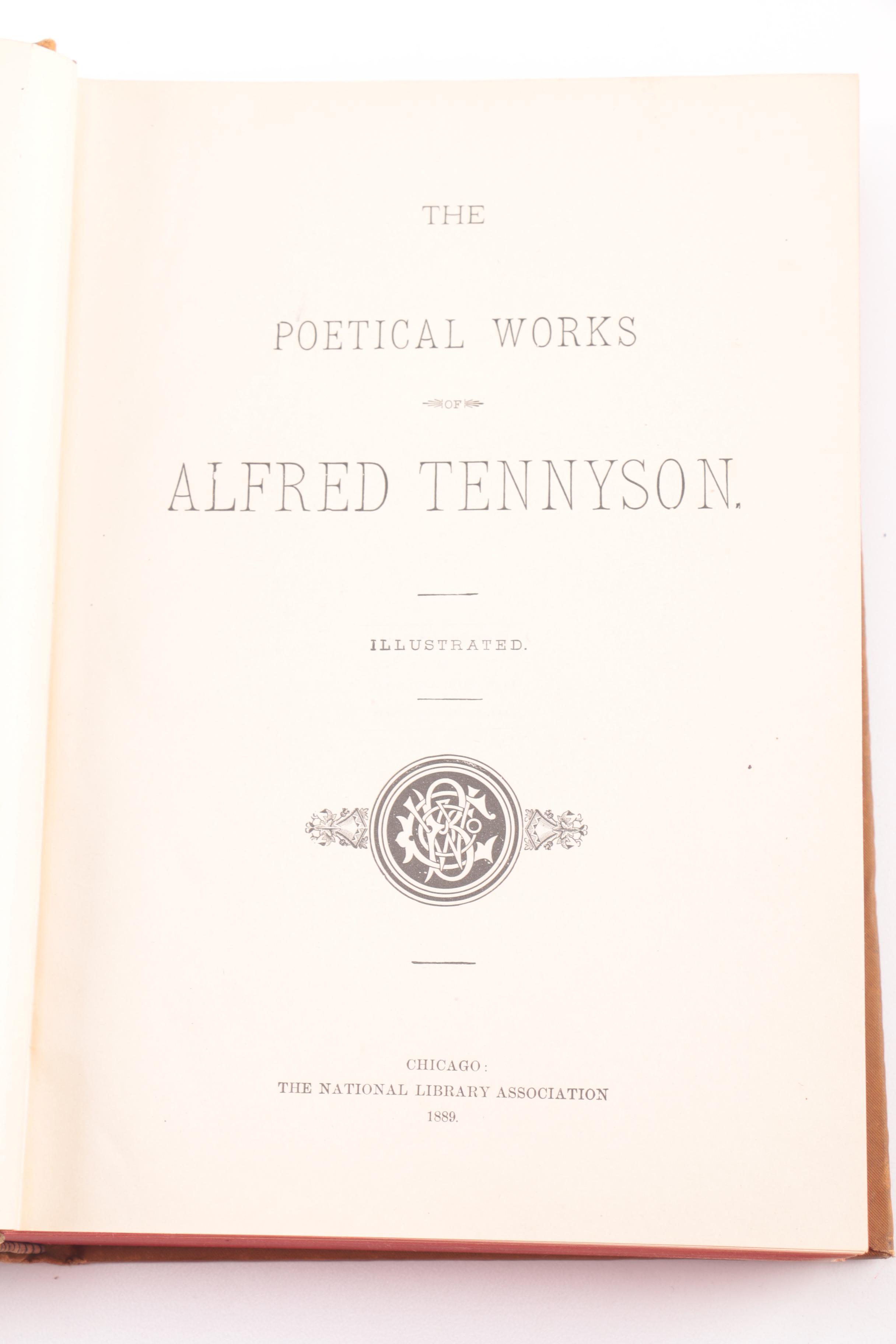 1889 "Tennyson's Poems"