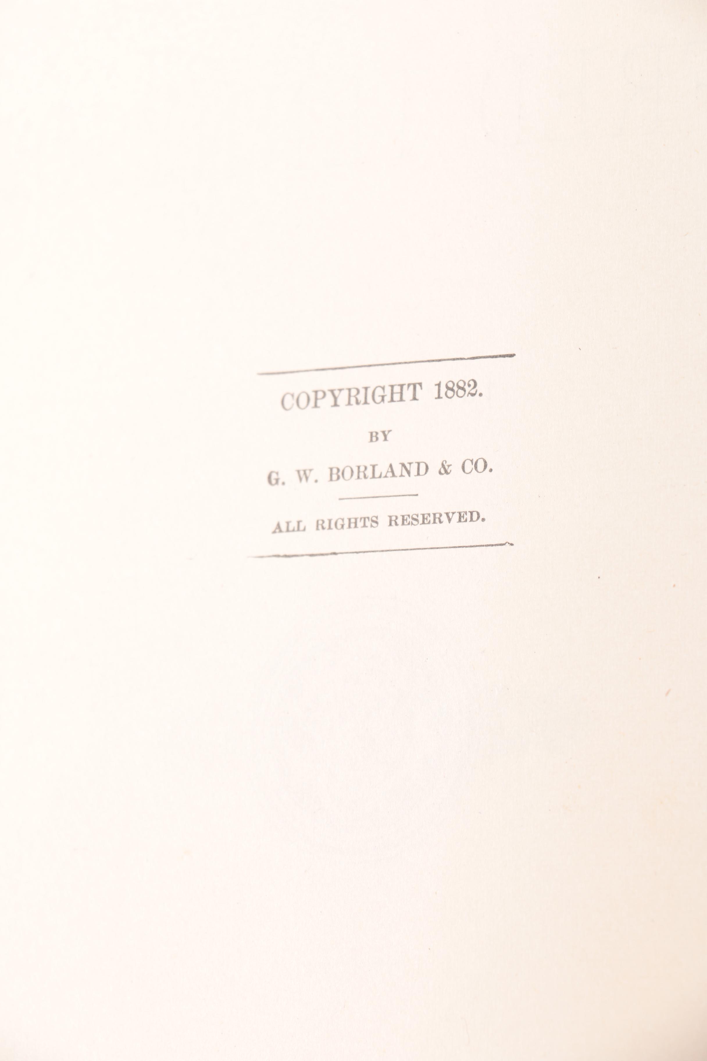 1889 "Tennyson's Poems"