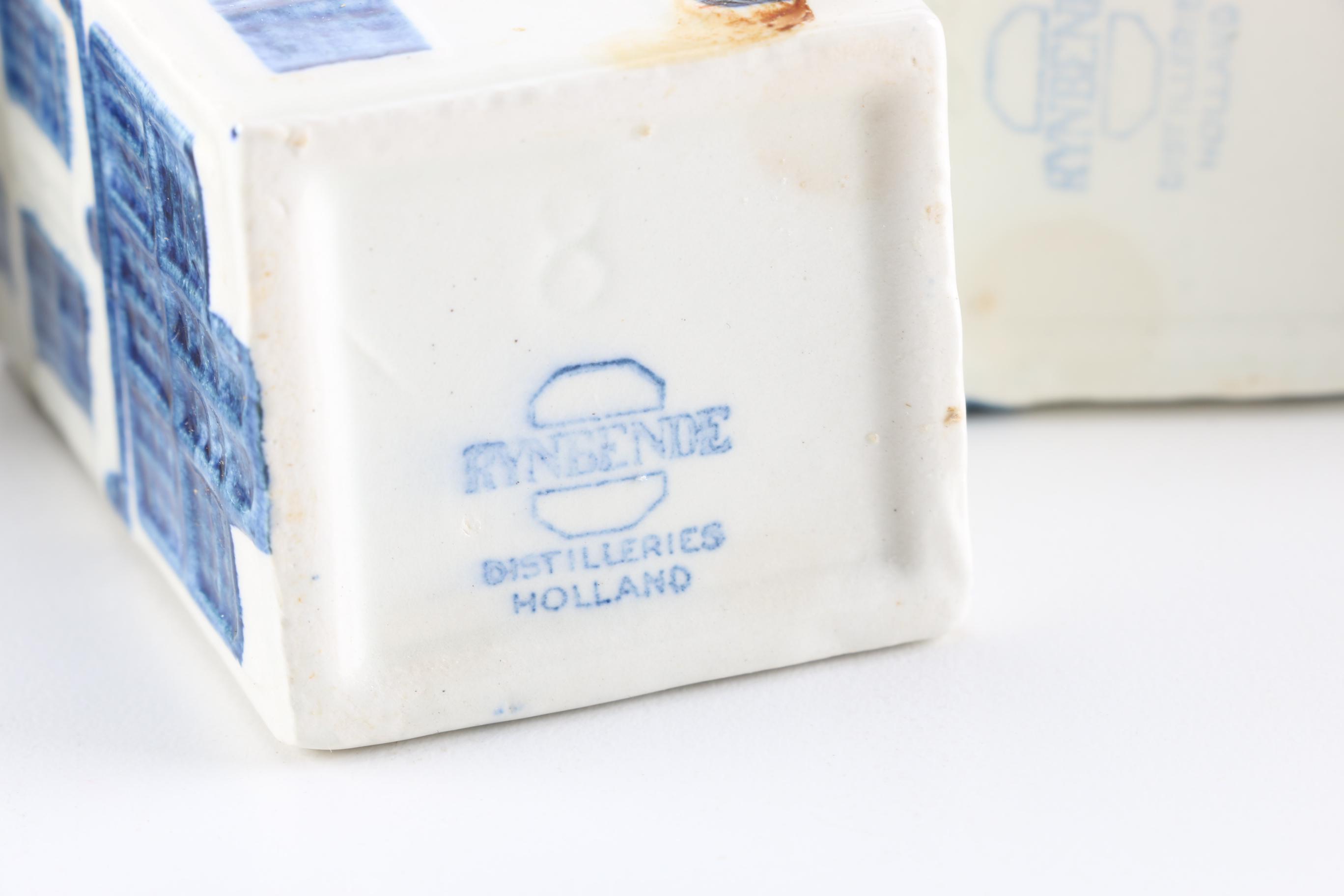 KLM House-Shaped Ceramic Bottles