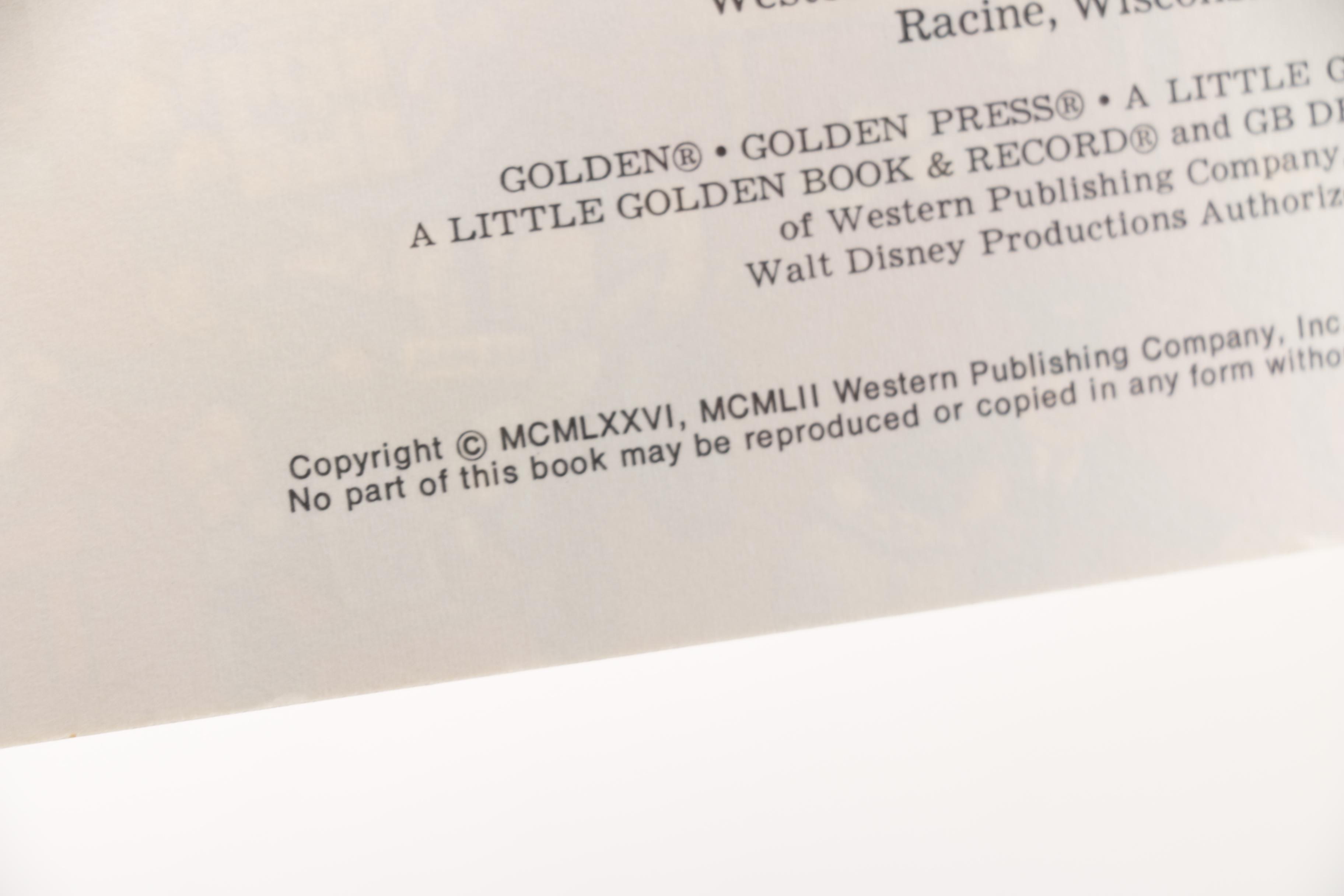 Mr. T, Little Golden Book and Other Children's Records