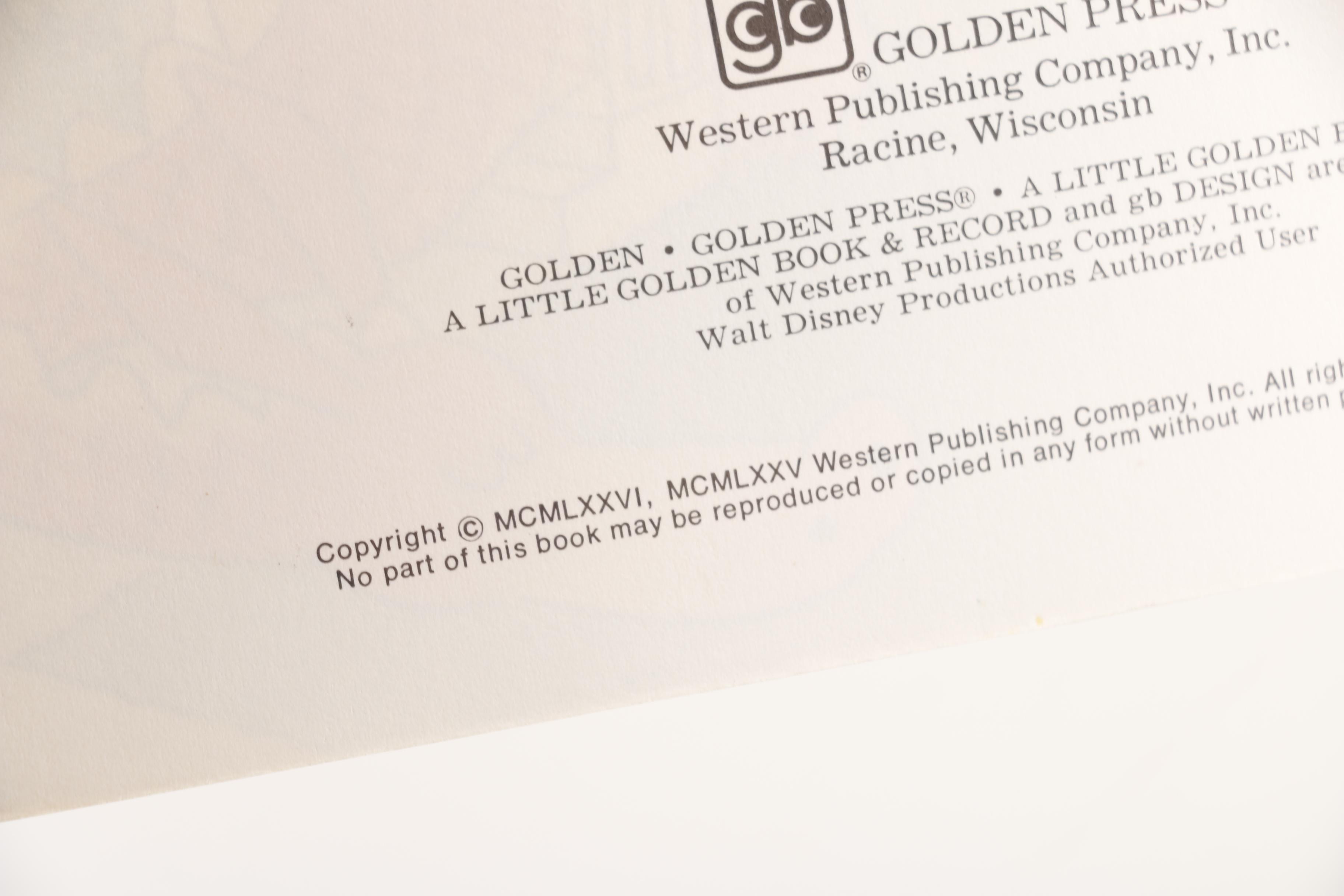 Mr. T, Little Golden Book and Other Children's Records