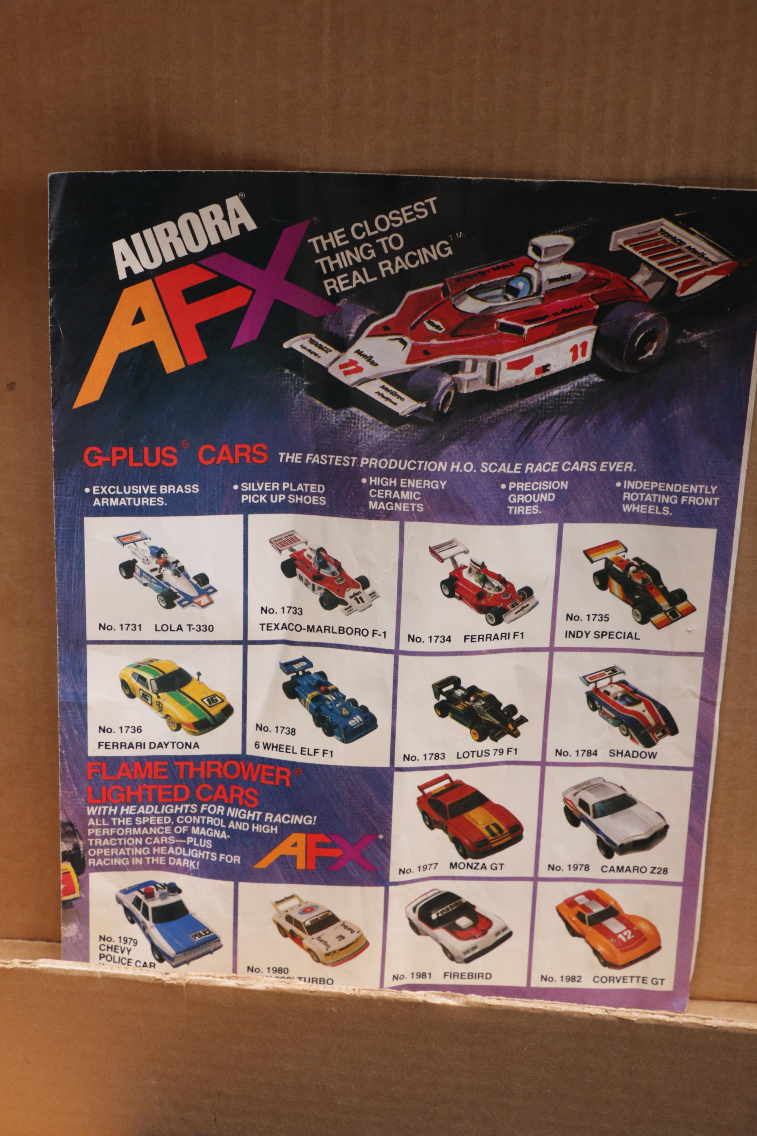 1979 Aurora AFX Racetrack Set