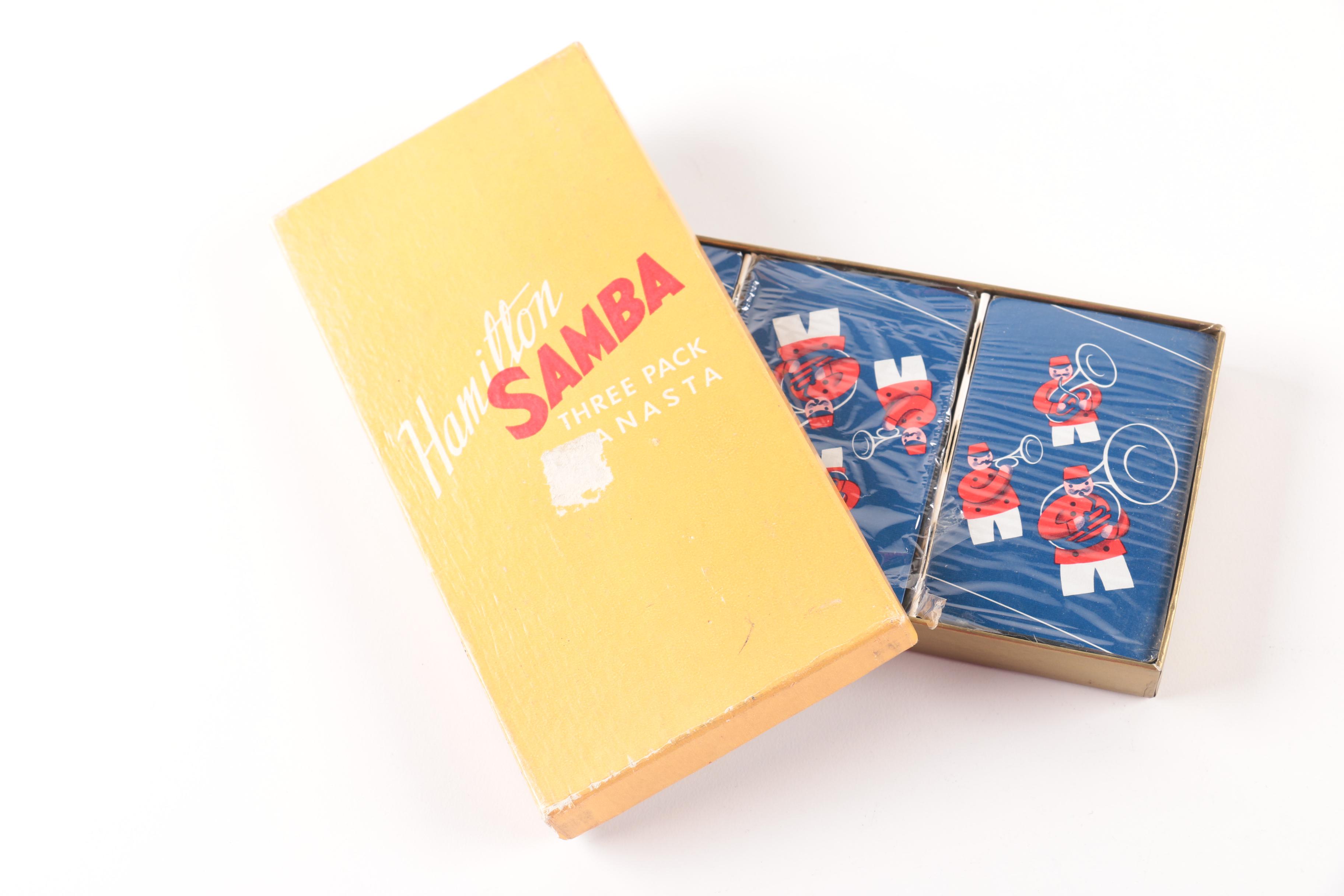 Assorted Decks of Playing Cards with Matching Containers
