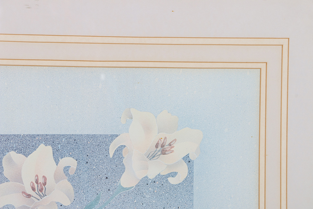 James Coopersmith Offset Lithograph "European Lily"