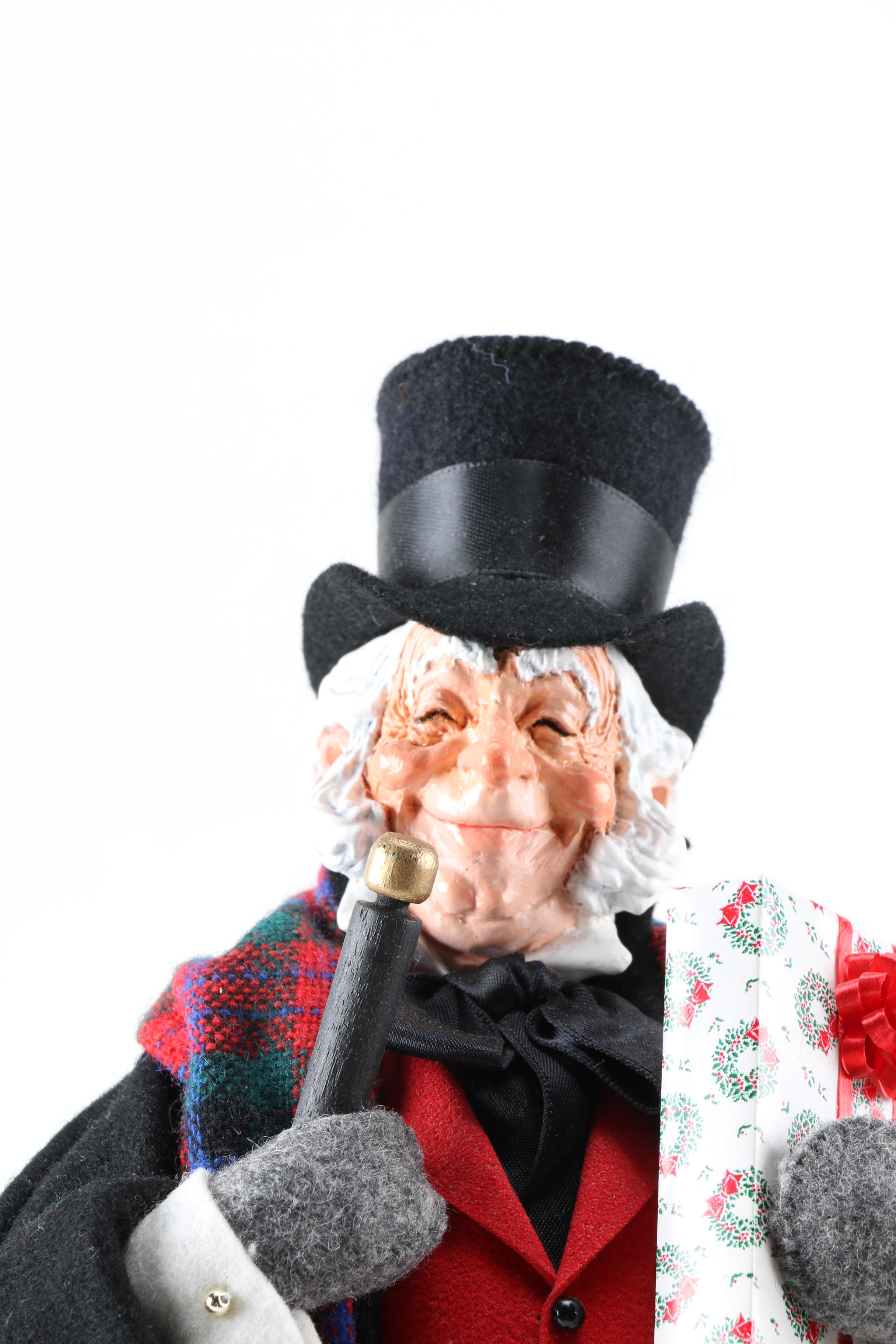 Handmade Simpich Caroling Dolls