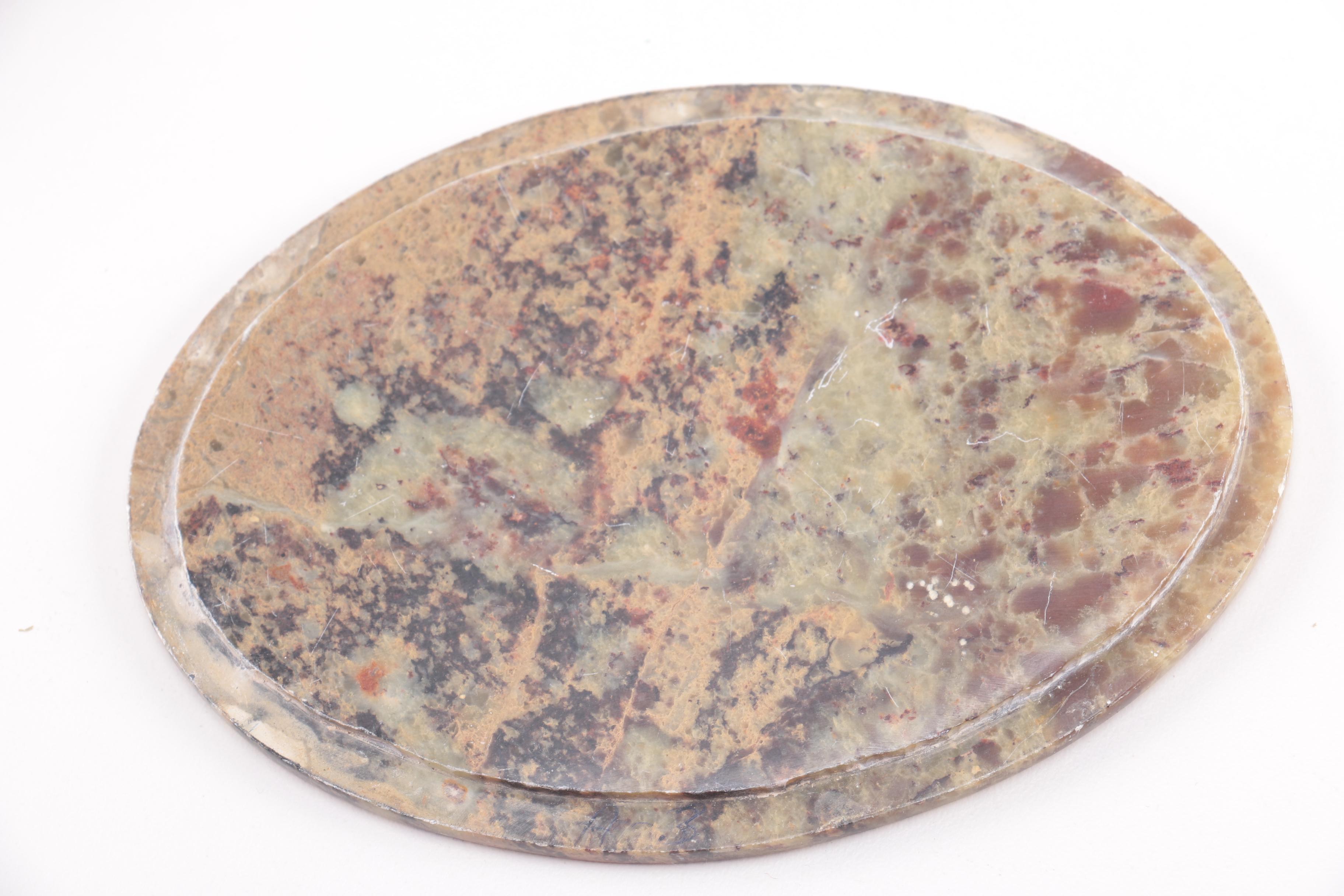 Inlaid Stone Trinket Box