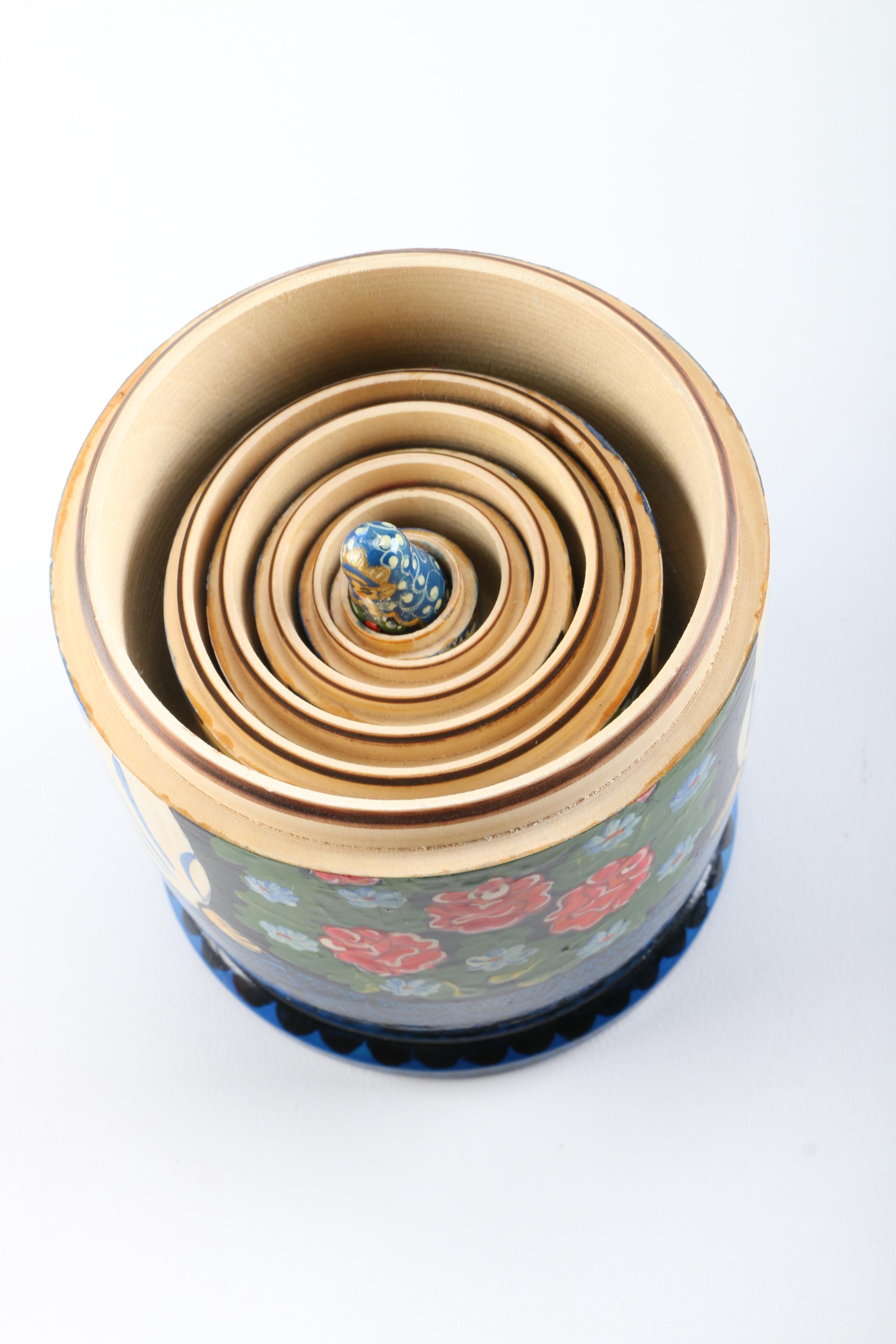 Hand-Painted Matryoshka Nesting Dolls