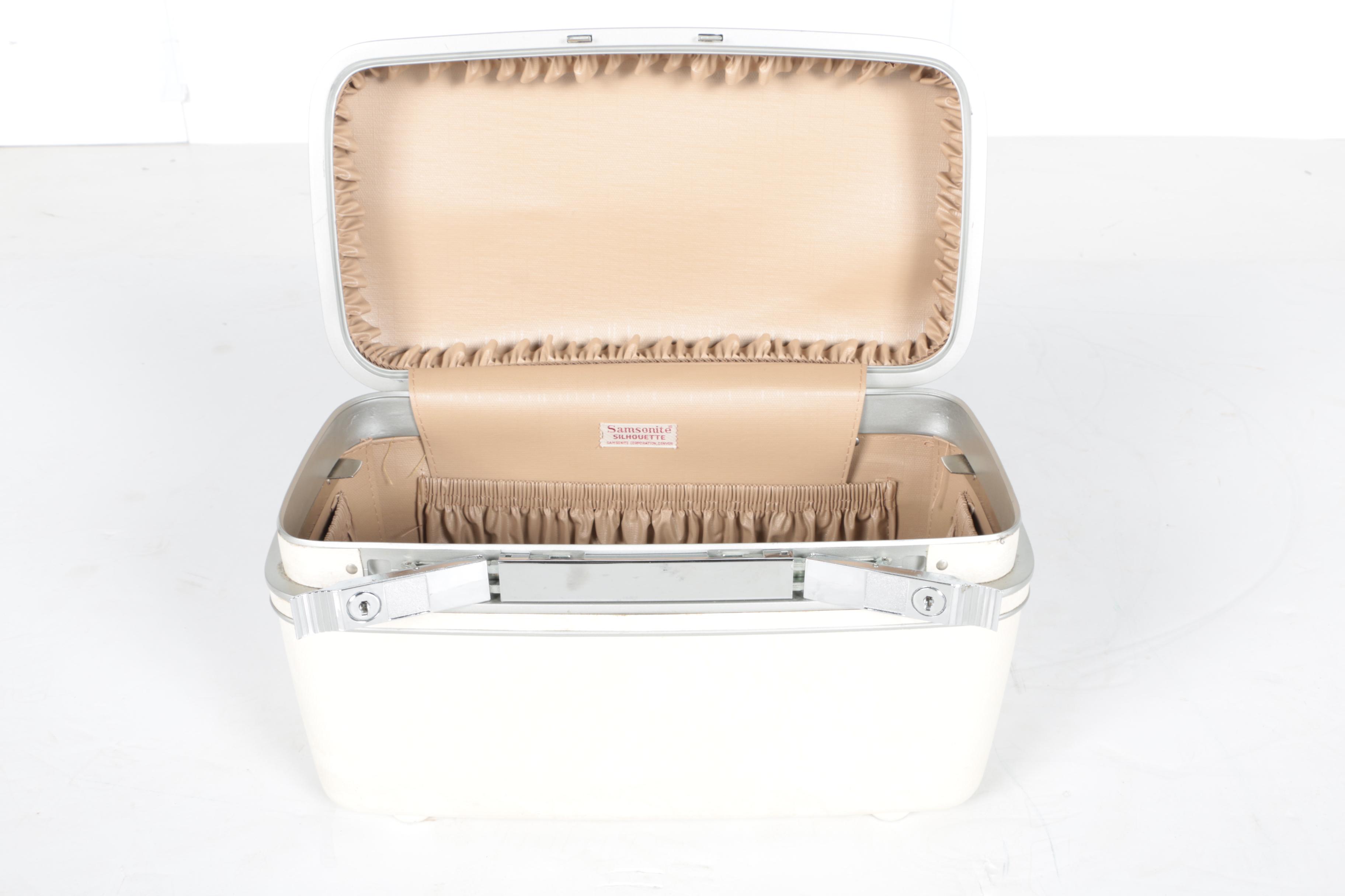 Vintage Samsonite and Baltimore Luggage Travel Cases