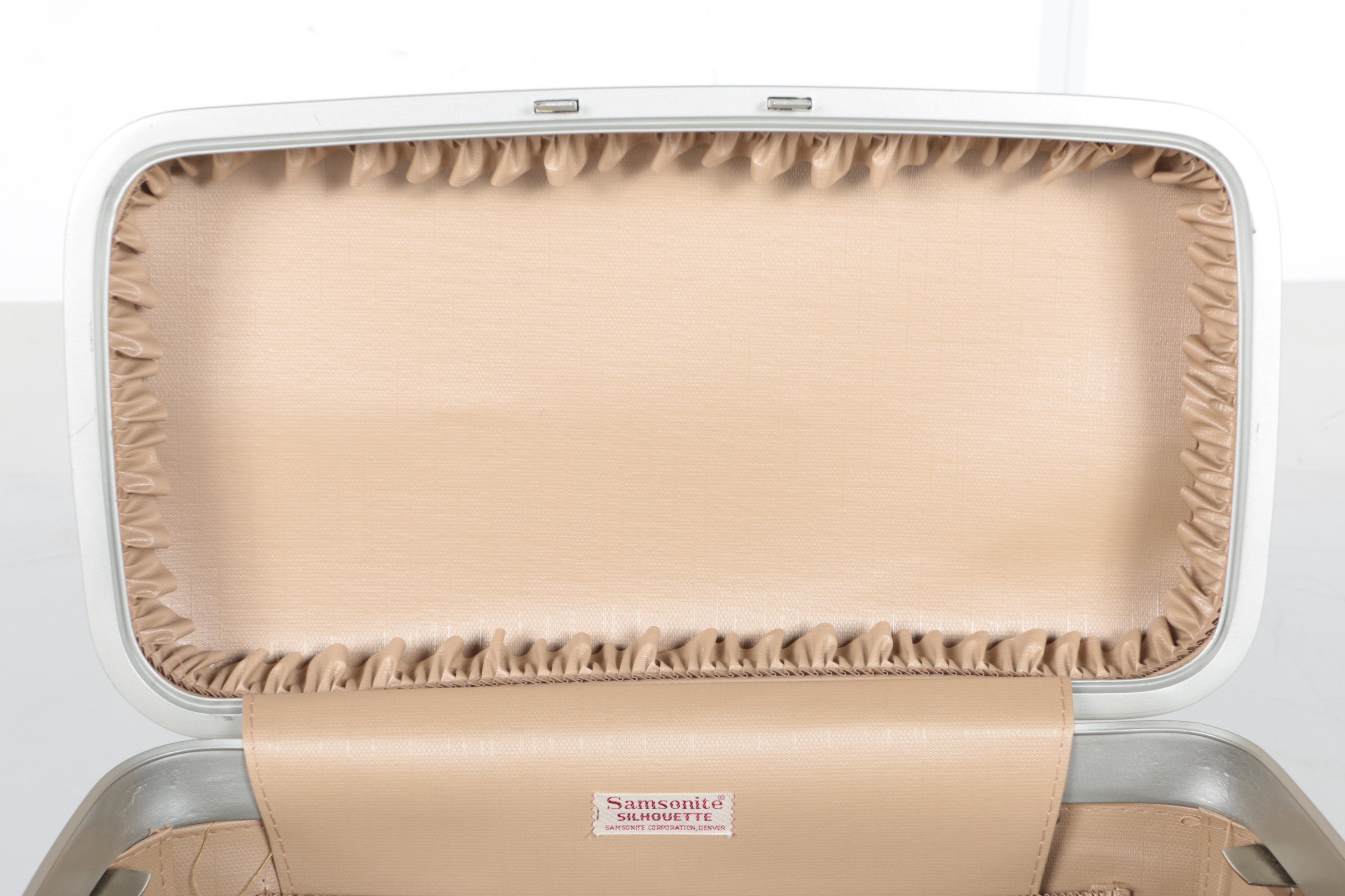 Vintage Samsonite and Baltimore Luggage Travel Cases