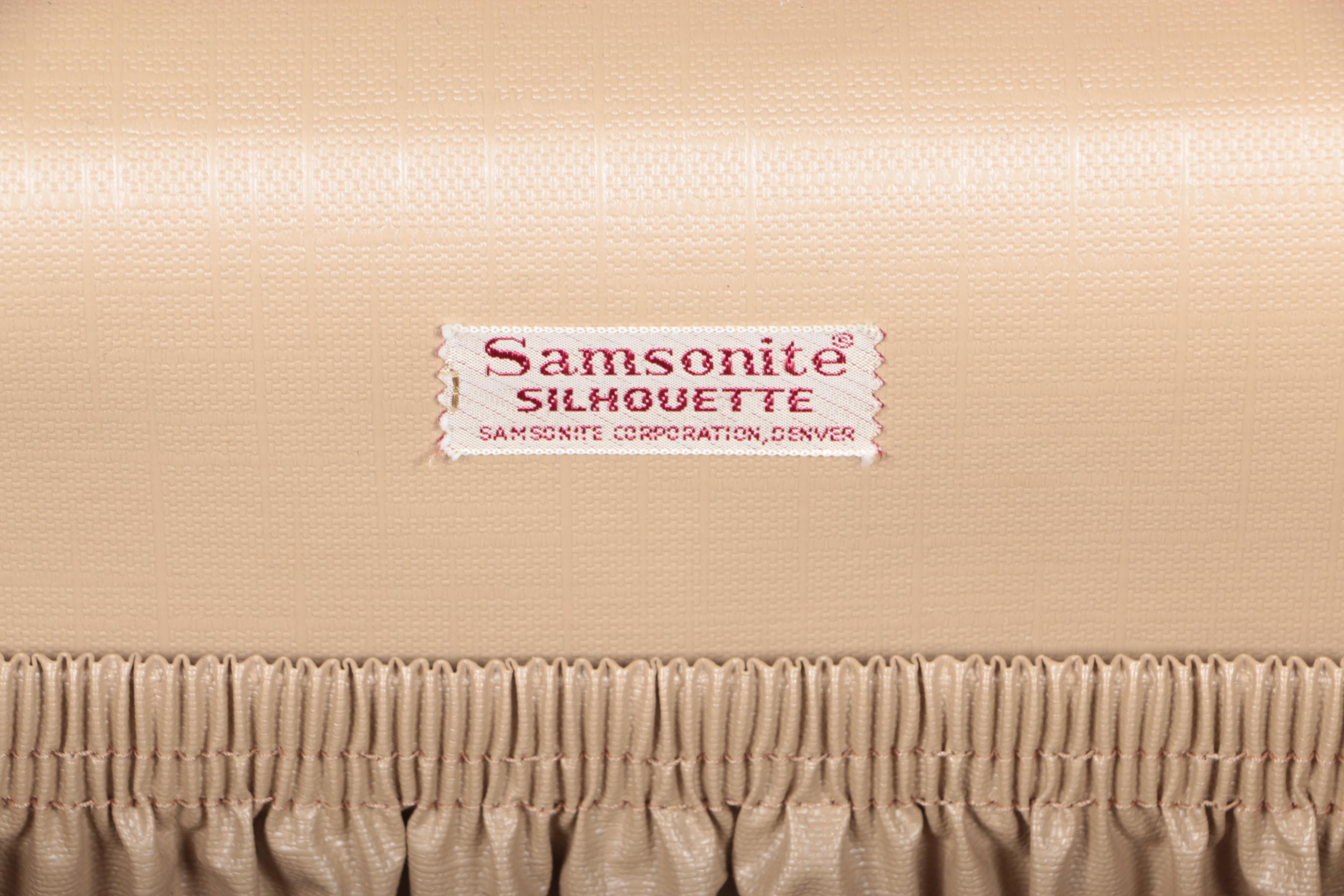 Vintage Samsonite and Baltimore Luggage Travel Cases